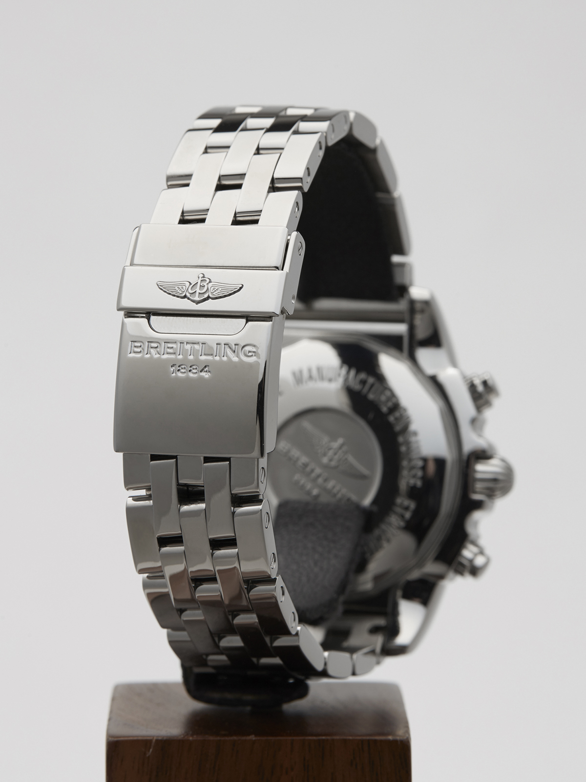 Breitling Chronomat Chronomat Mother of Pearl/Diamonds 41mm Stainless Steel AB014012/G712 - Image 7 of 9