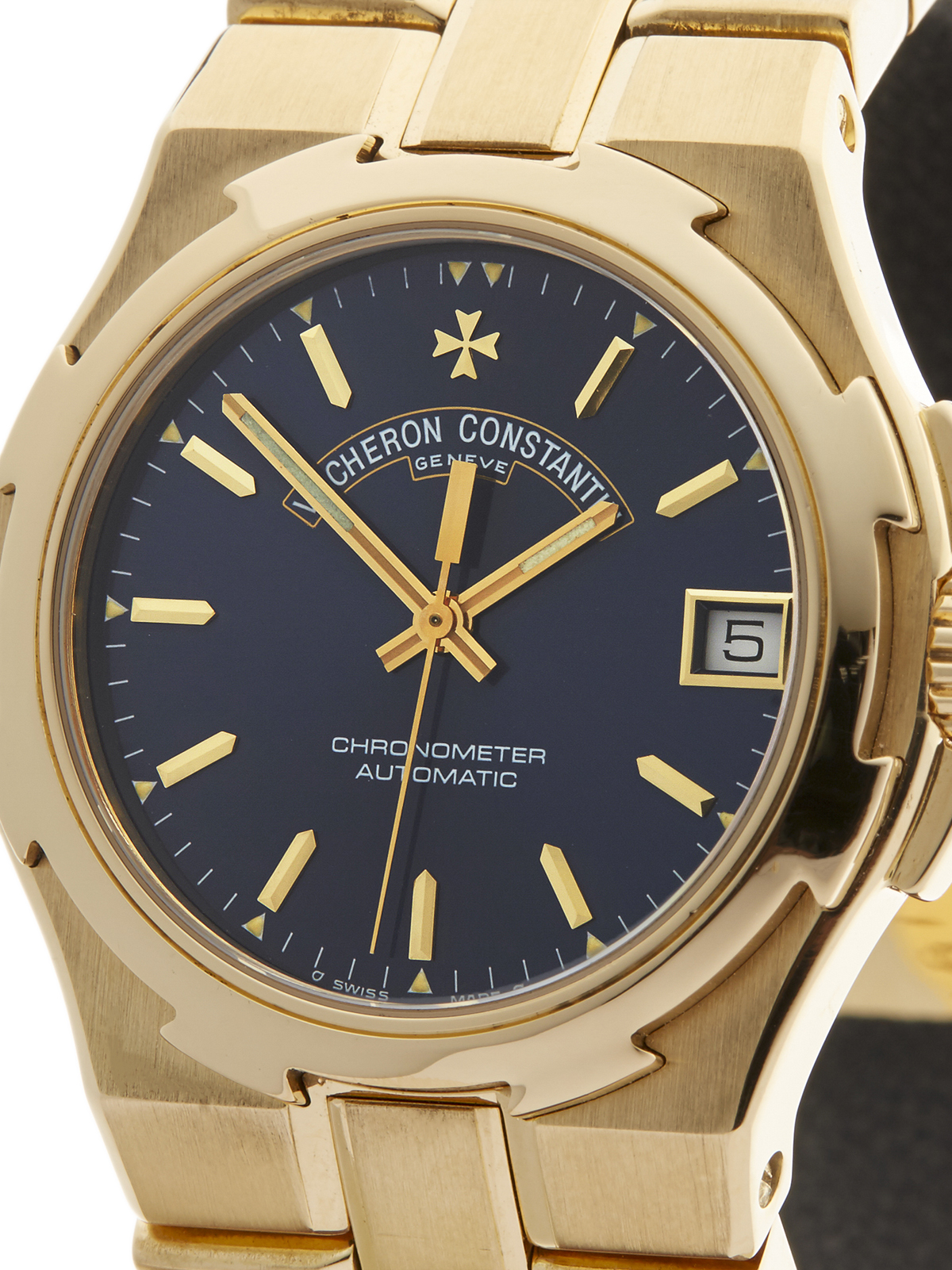 Vacheron Constantin Overseas Overseas 36.5mm 18k Yellow Gold 42050/423J - Image 3 of 8