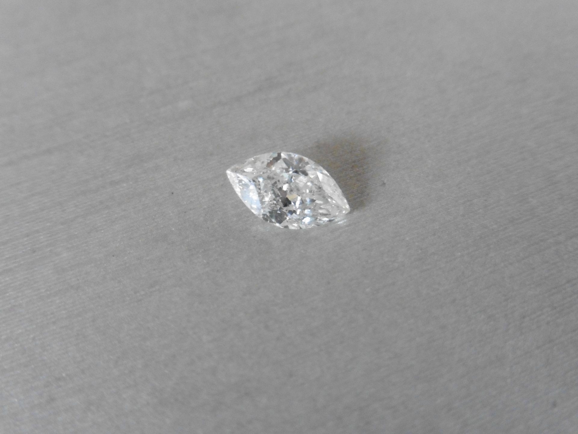 1.20ct marquise cut diamond. G colour, SI3 clarity. Measurements – 9.74 x 5.64 x 3.54mm. Ideal for - Image 5 of 7