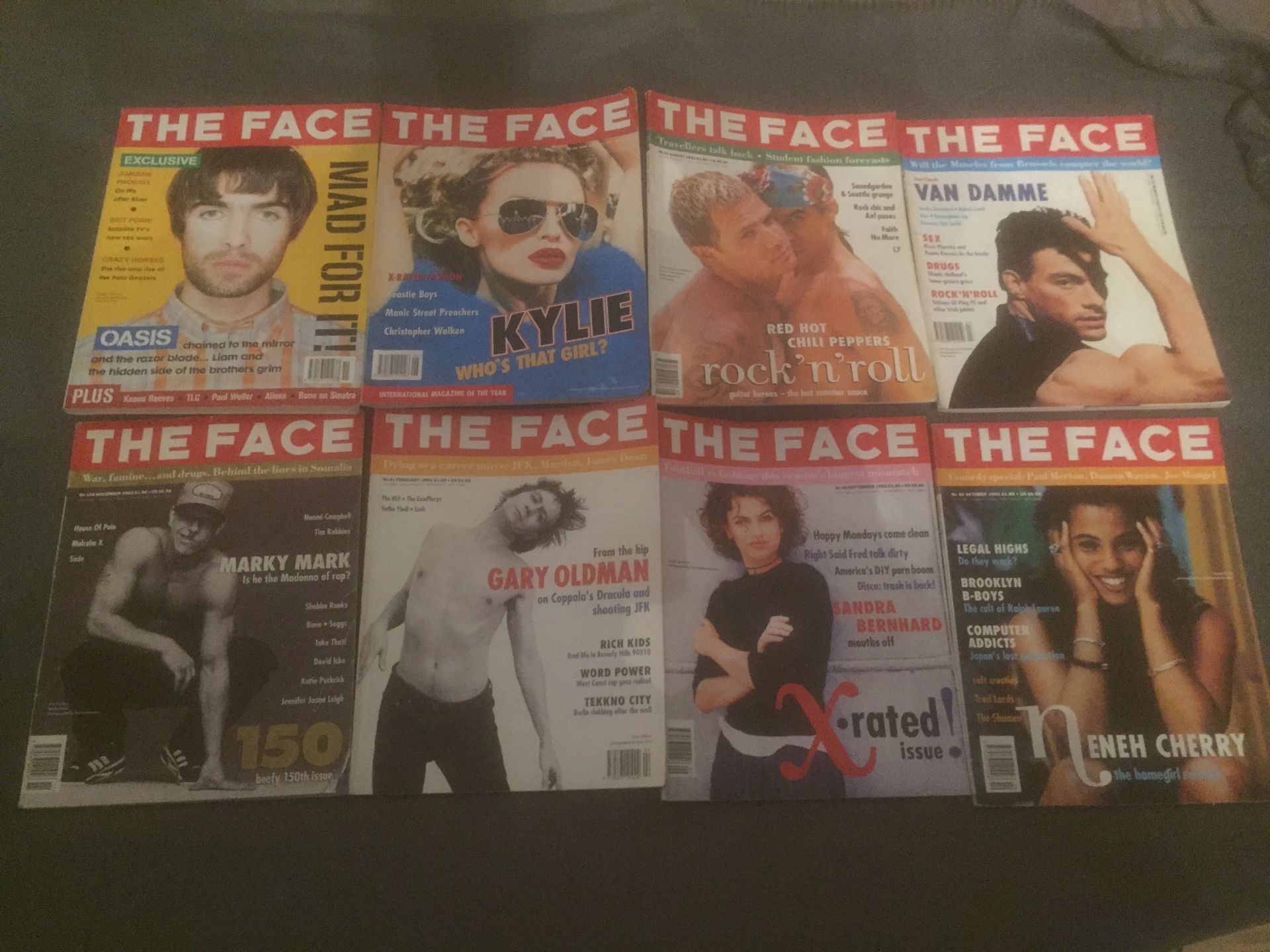 No Reserve SELECTION OF THE FACE MAGAZINES FROM 92, 94 & 95