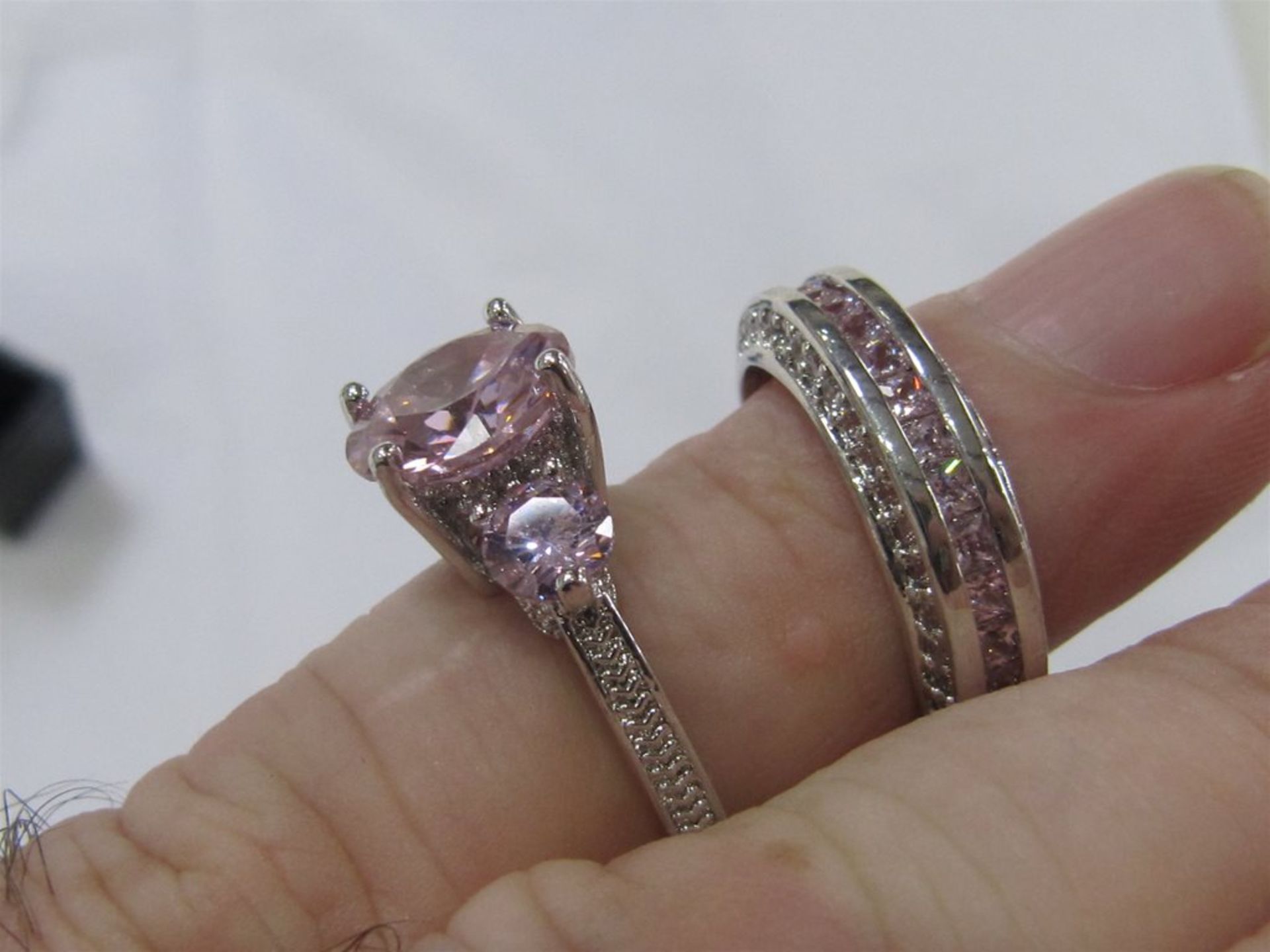 2 x Ring Set. Free Shipping when you Win 2 Lots or more. - Image 8 of 10