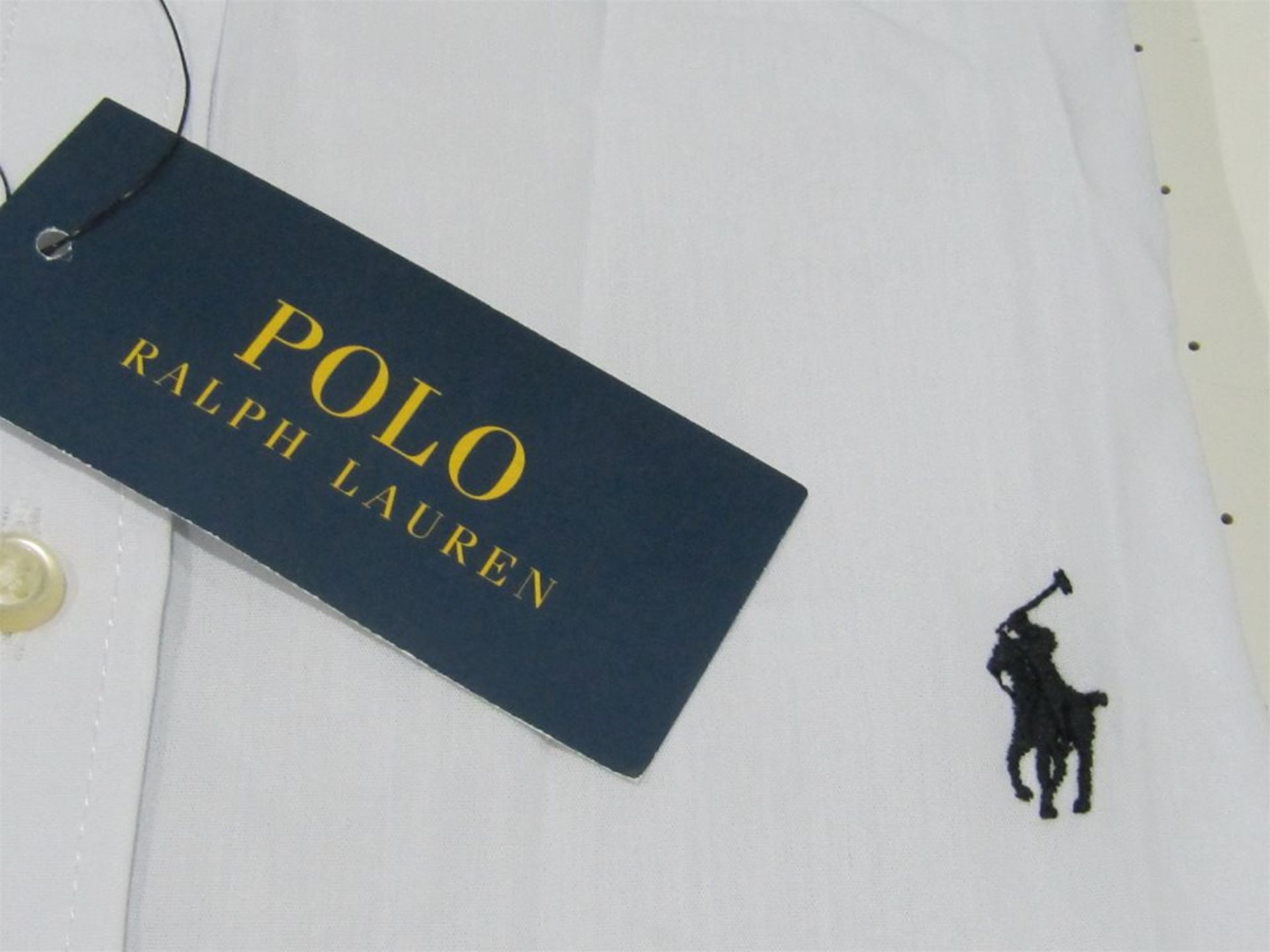 Ralph Lauren Shirt. White. Free Shipping when you Win 2 Lots or more. - Image 2 of 3