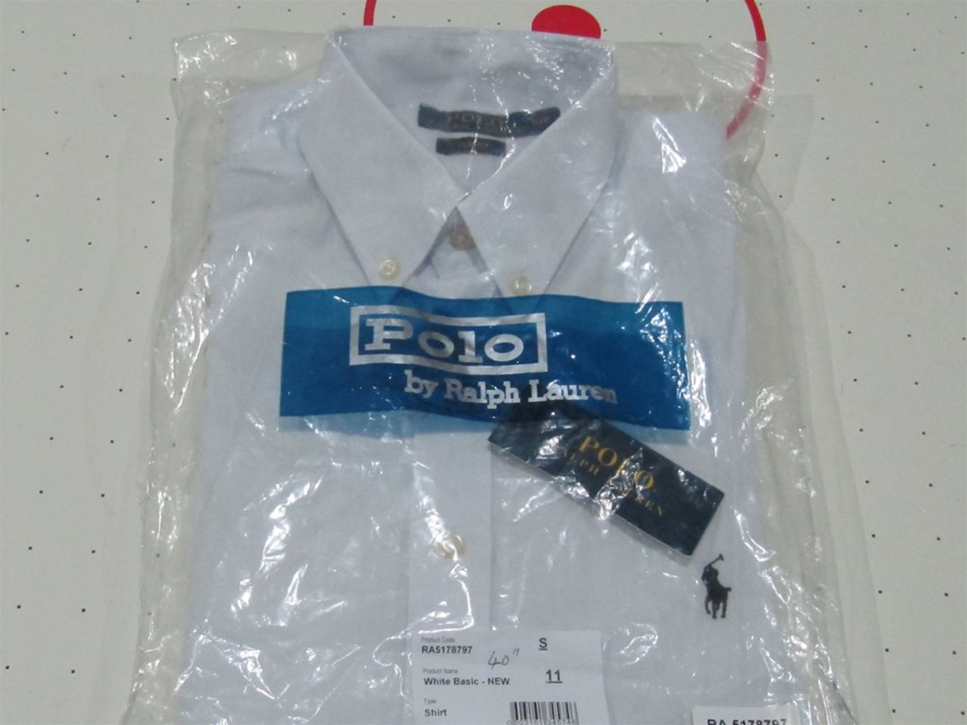 Ralph Lauren Shirt. White. Free Shipping when you Win 2 Lots or more. - Image 3 of 3