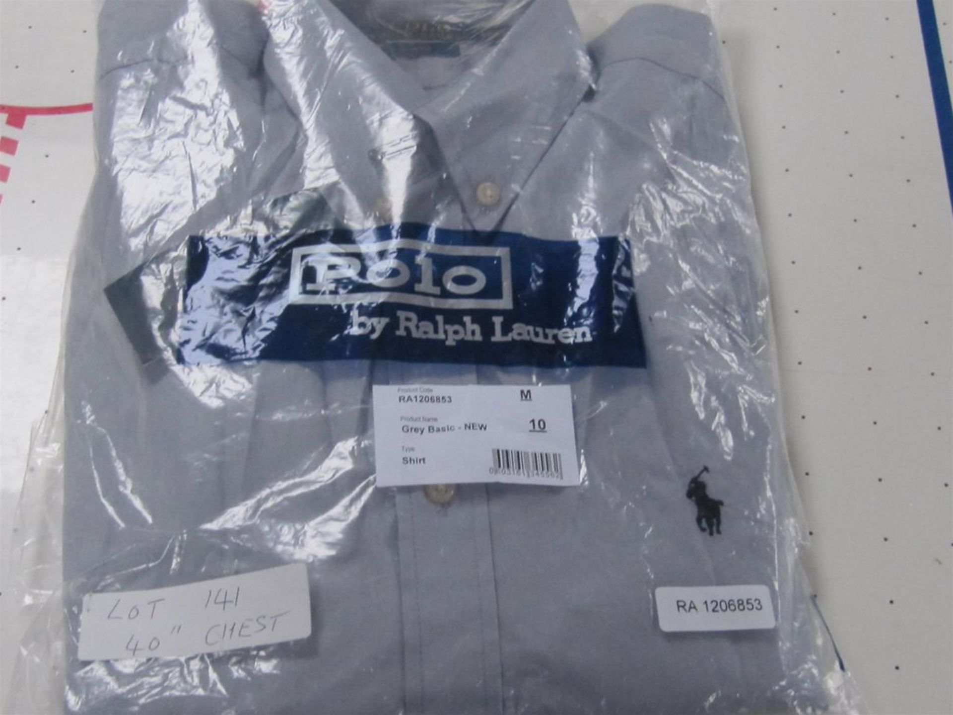 Ralph Lauren Shirt. Grey. Free Shipping when you Win 2 Lots or more. - Image 3 of 3