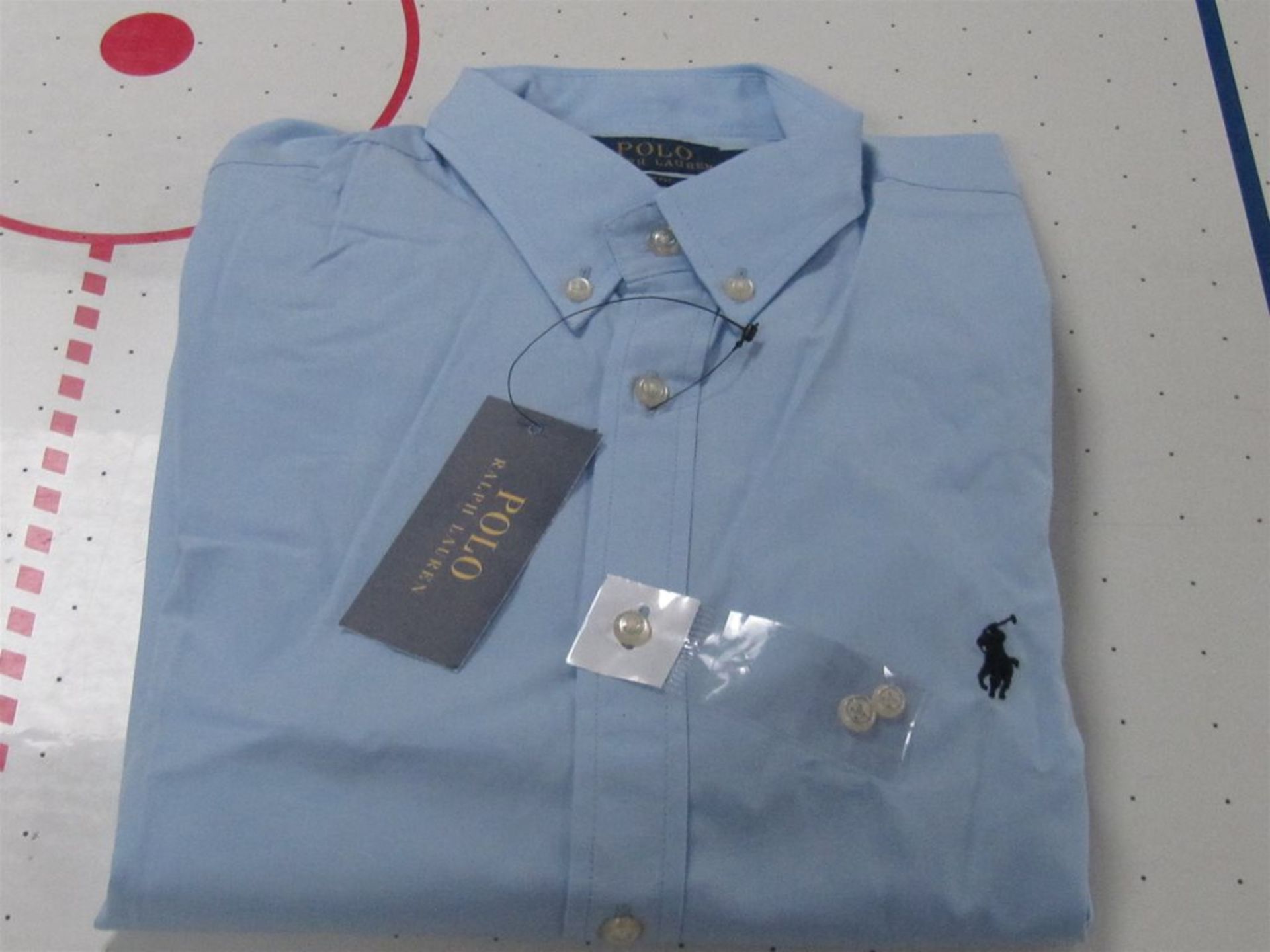 Ralph Lauren Shirt. Blue. Free Shipping when you Win 2 Lots or more.