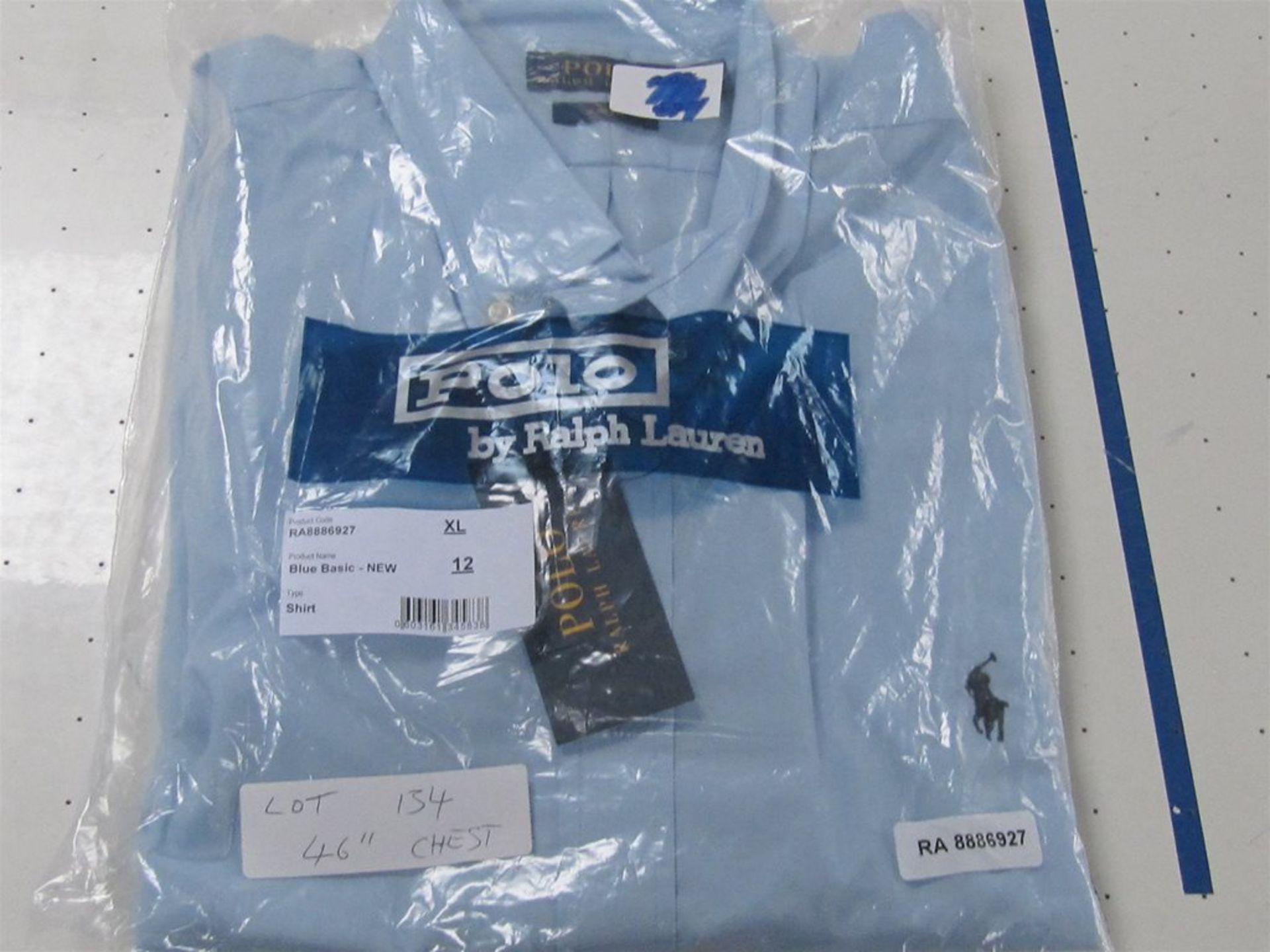 Ralph Lauren Shirt. Blue. Free Shipping when you Win 2 Lots or more.