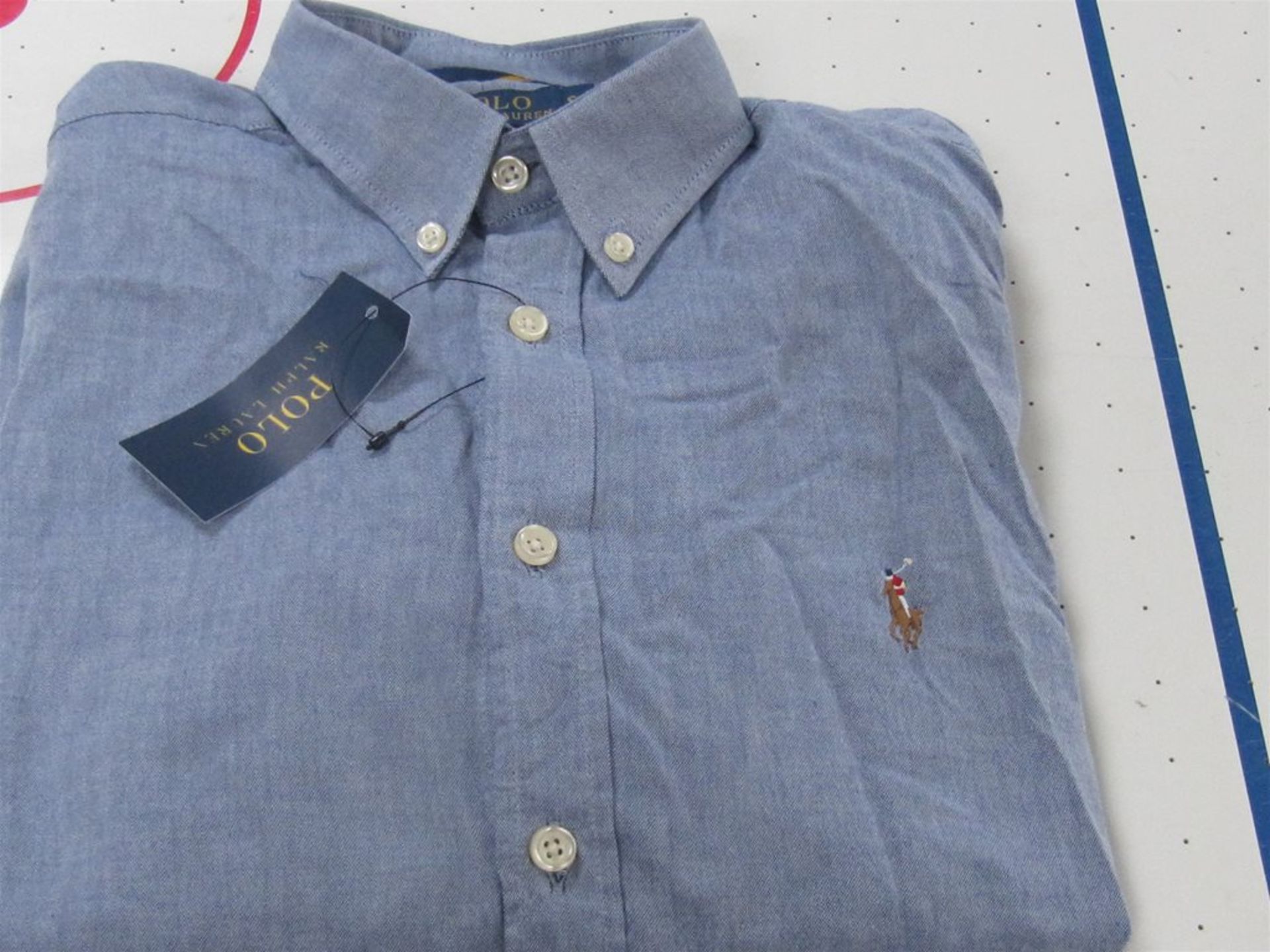 Ralph Lauren BSR Shirt. Blue. Free Shipping when you Win 2 Lots or more.