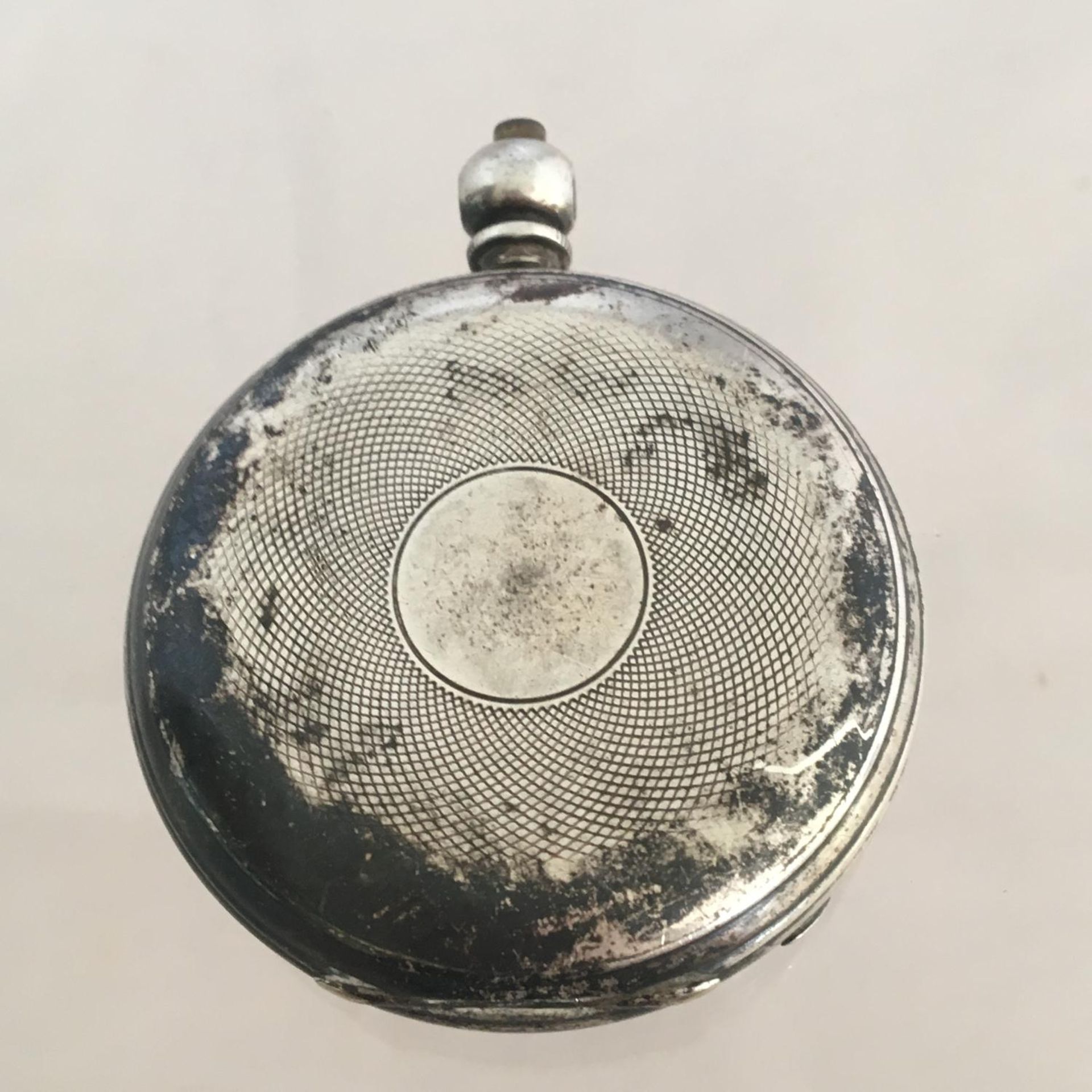 An antique JOHN BENNETT pocket watch for repair, the case marked Fine Silver - Image 6 of 6