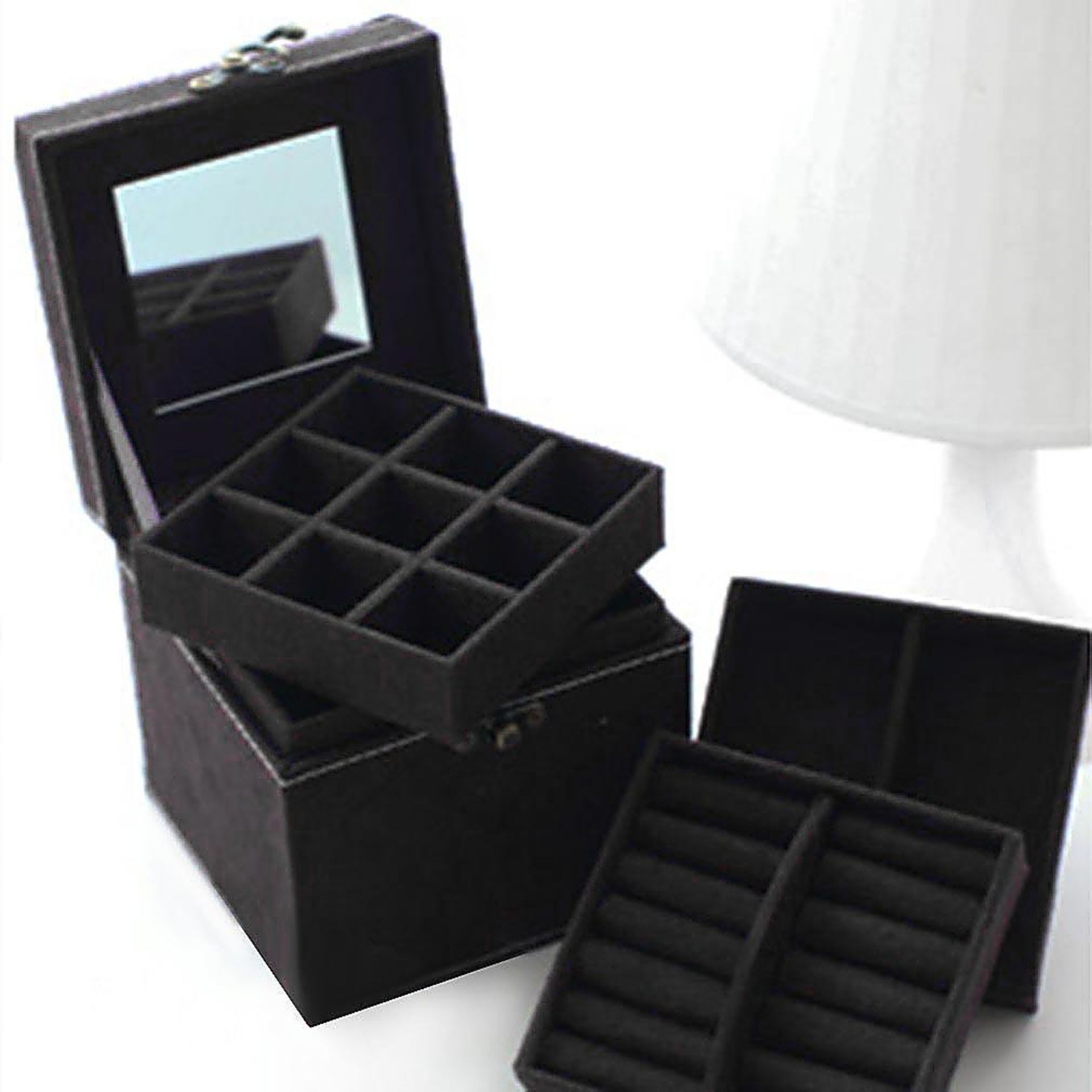 Jewellery Box - New - Black - Image 2 of 2