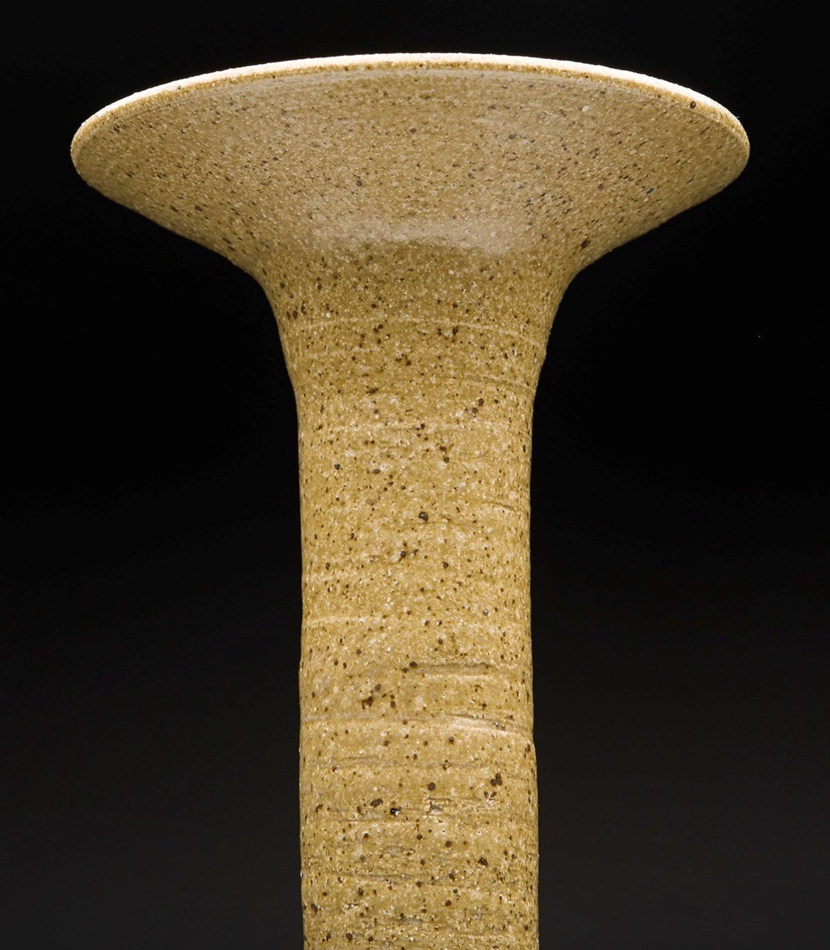 Christopher Brown Studio Pottery Trailed Pattern Vase 20Th C. - Image 3 of 10
