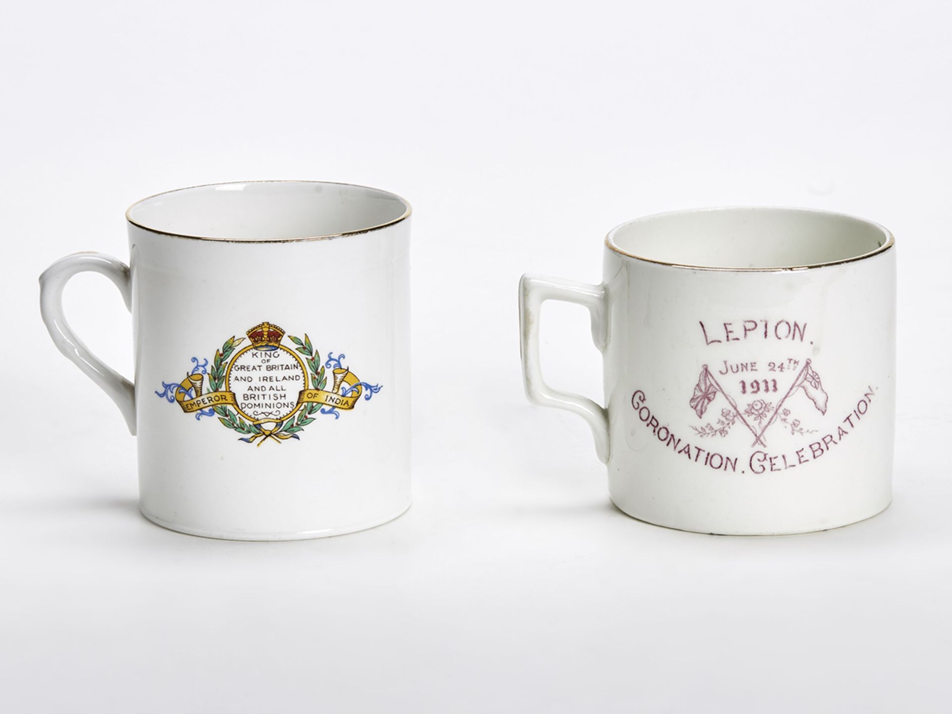 KING GEORGE V CORONATION & SILVER JUBILEE MUGS 1911/35 - Image 3 of 7