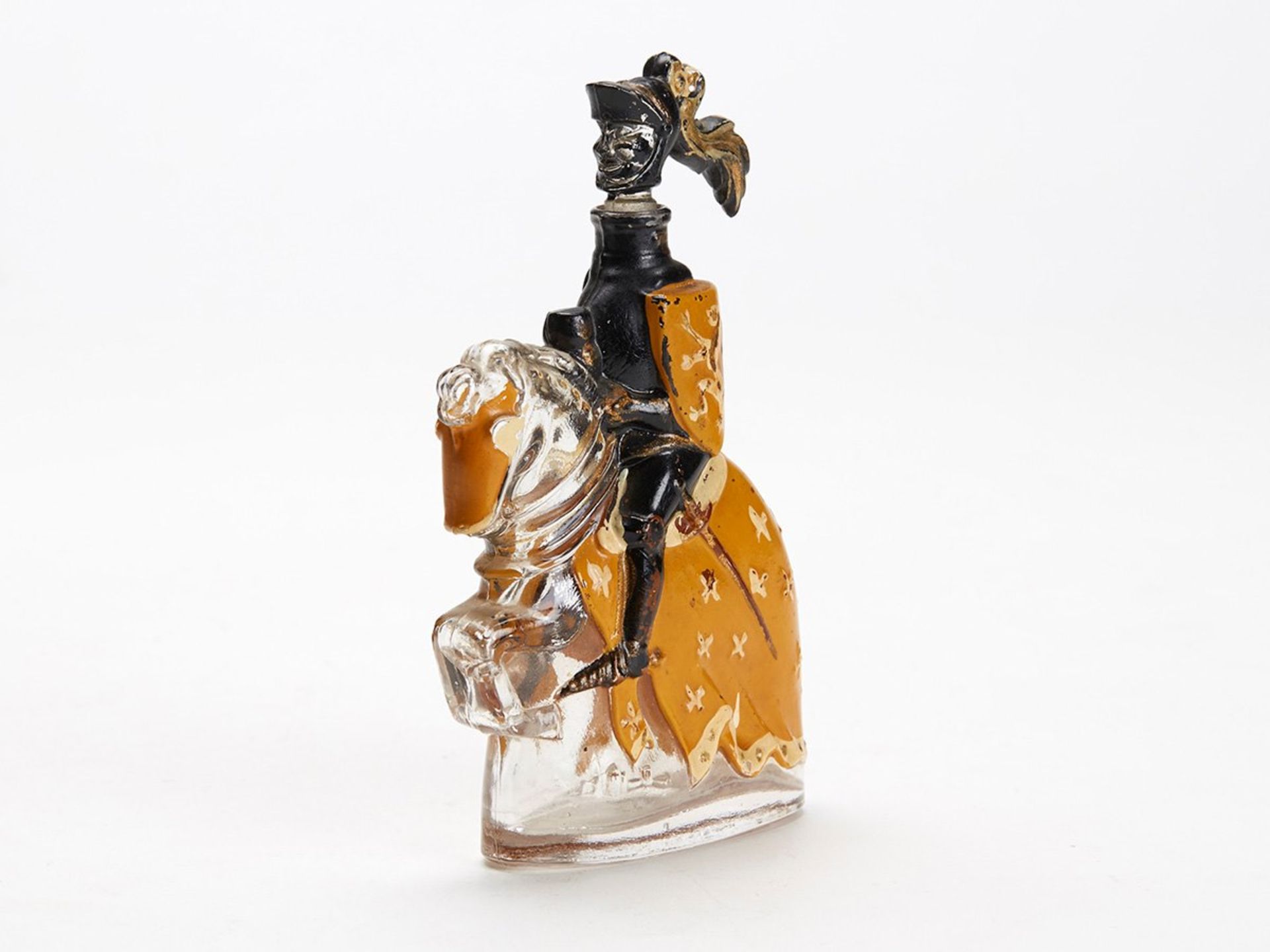 TWO ART DECO NOVELTY GLASS SCENT BOTTLES c.1920/30 - Image 2 of 10