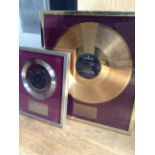 GENUINE MUSIC INDUSTRY GOLD & SILVER DISC AWARDS PRESENTED BY PHONOGRAM U.K TO DRUMMER MICKY WALLER