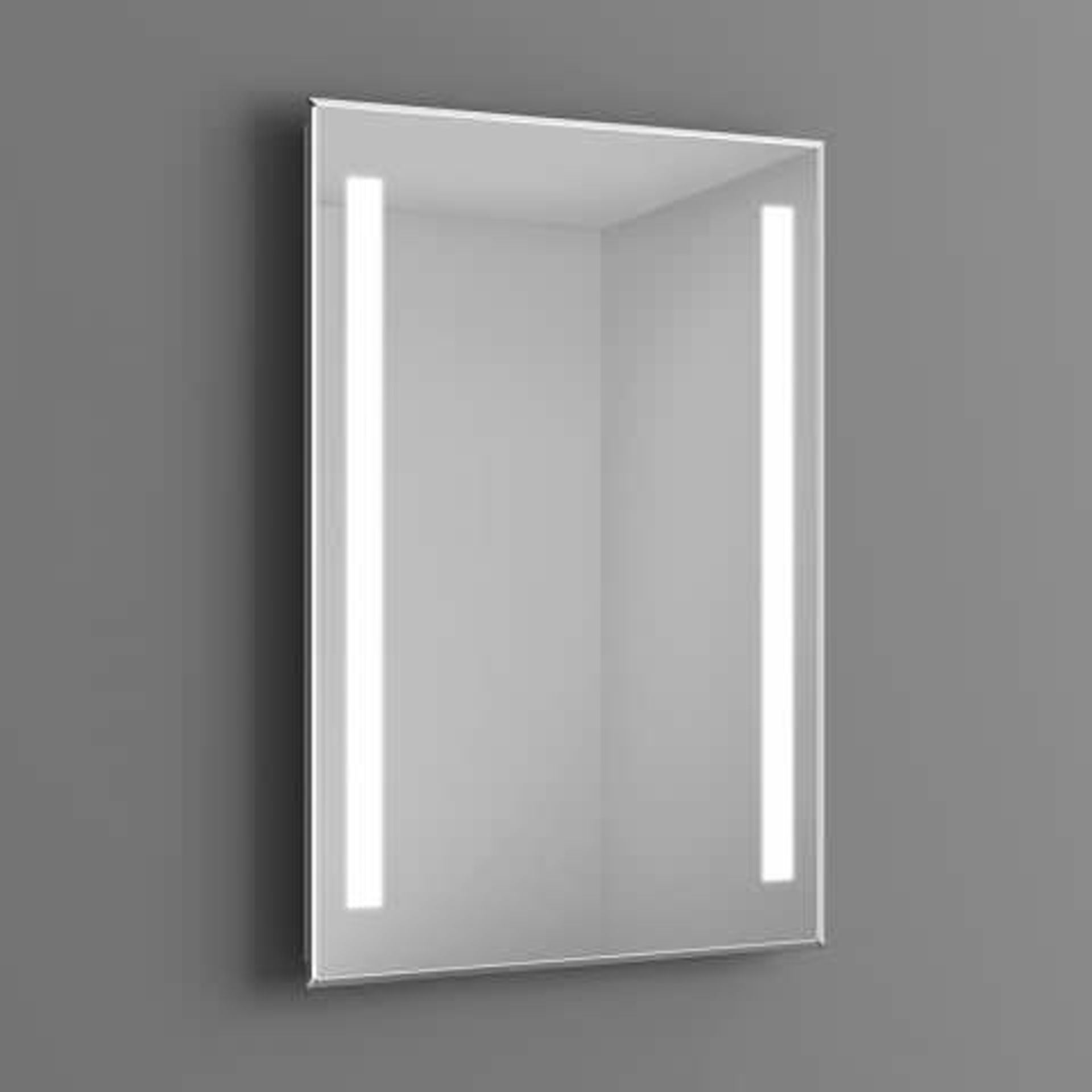 (M21) 600x800mm Omega Illuminated LED Mirror. RRP £349.99. Our ultra-flattering LED Mirror boats - Image 4 of 4
