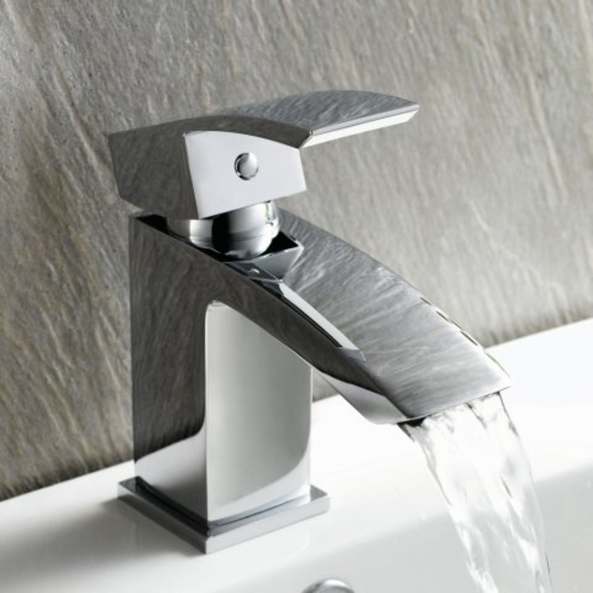 (M90) Keila Basin Mixer Tap Presenting a contemporary design, this solid brass tap has been