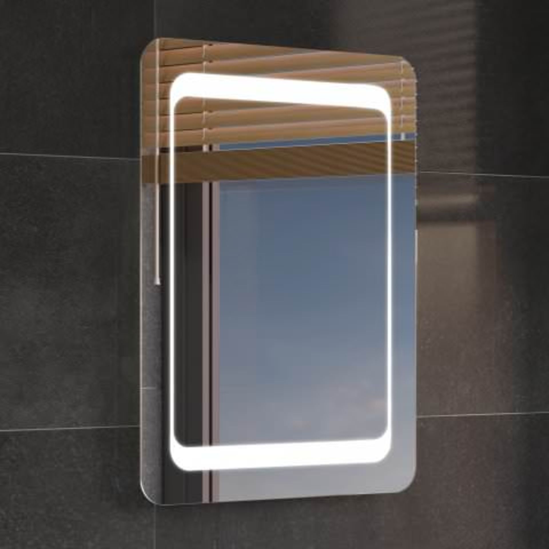 (M1) 700x500mm Quaser Illuminated LED Mirror. RRP £349.99. Quaser range, it is a stylish addition to - Image 3 of 5