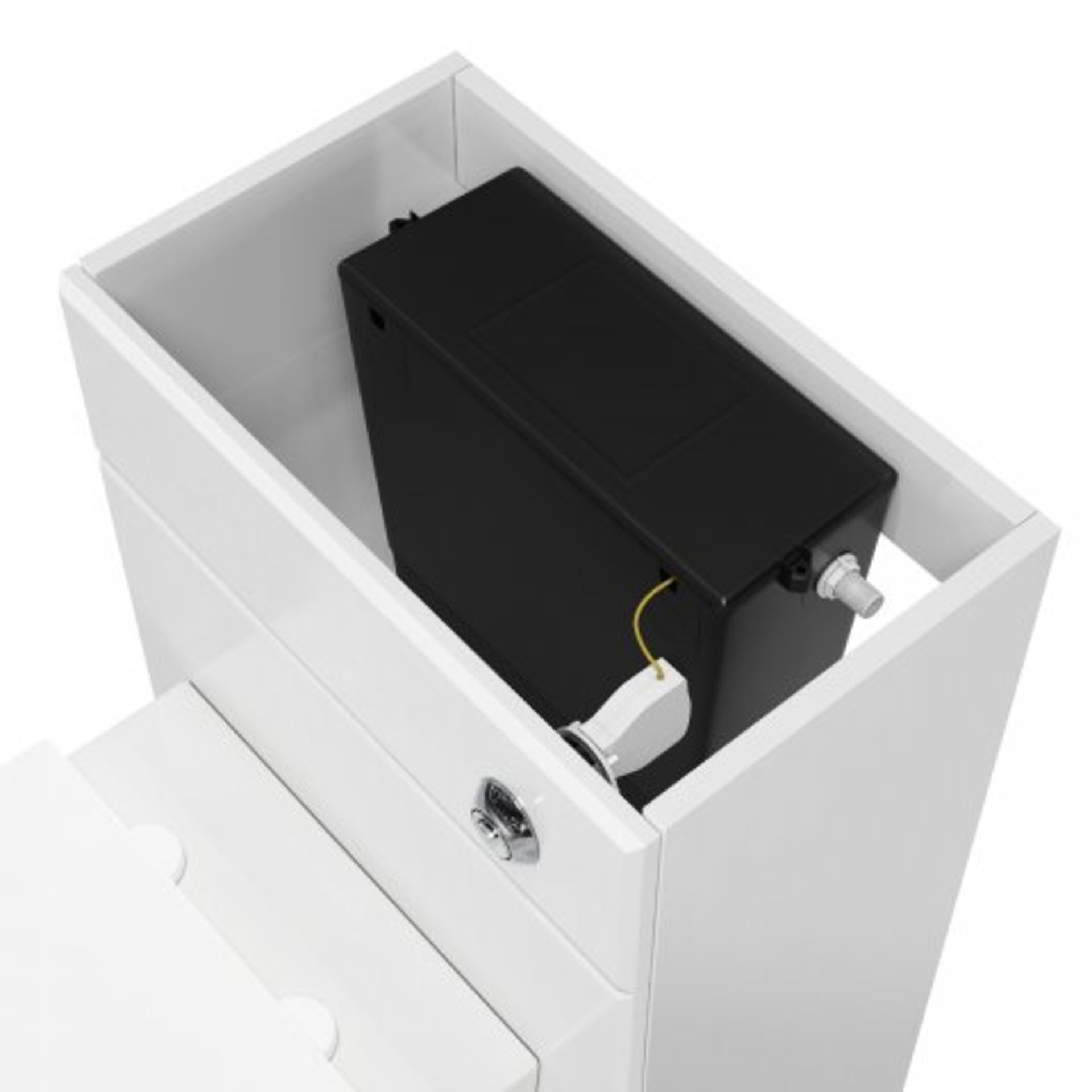 (M62) Wirquin Dual Flush Concealed Cistern This Dual Flush Concealed Cistern is designed to uphold a - Image 3 of 4