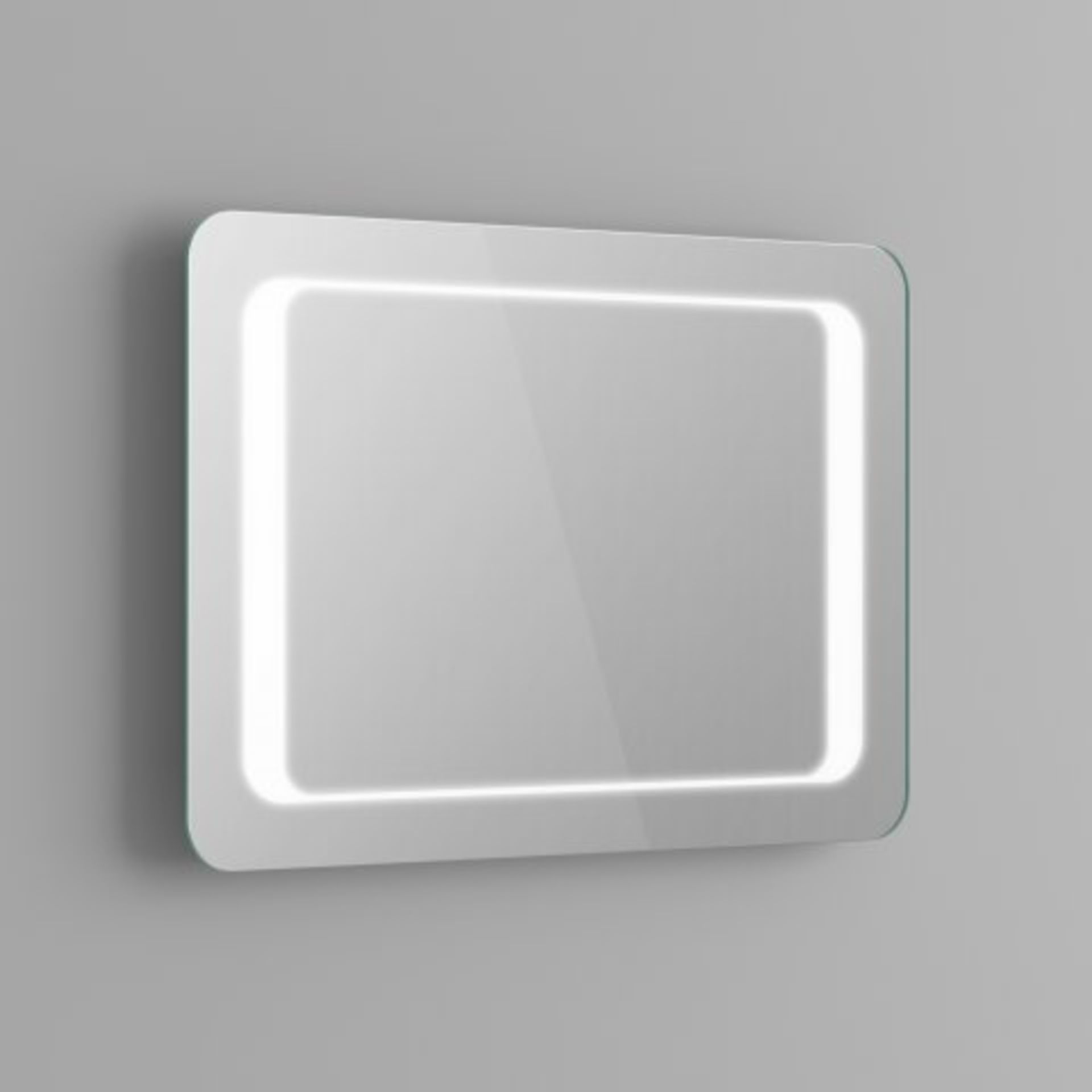 (M23) 700x500mm Quaser Illuminated LED Mirror. RRP £349.99. Quaser range, it is a stylish addition - Image 4 of 5