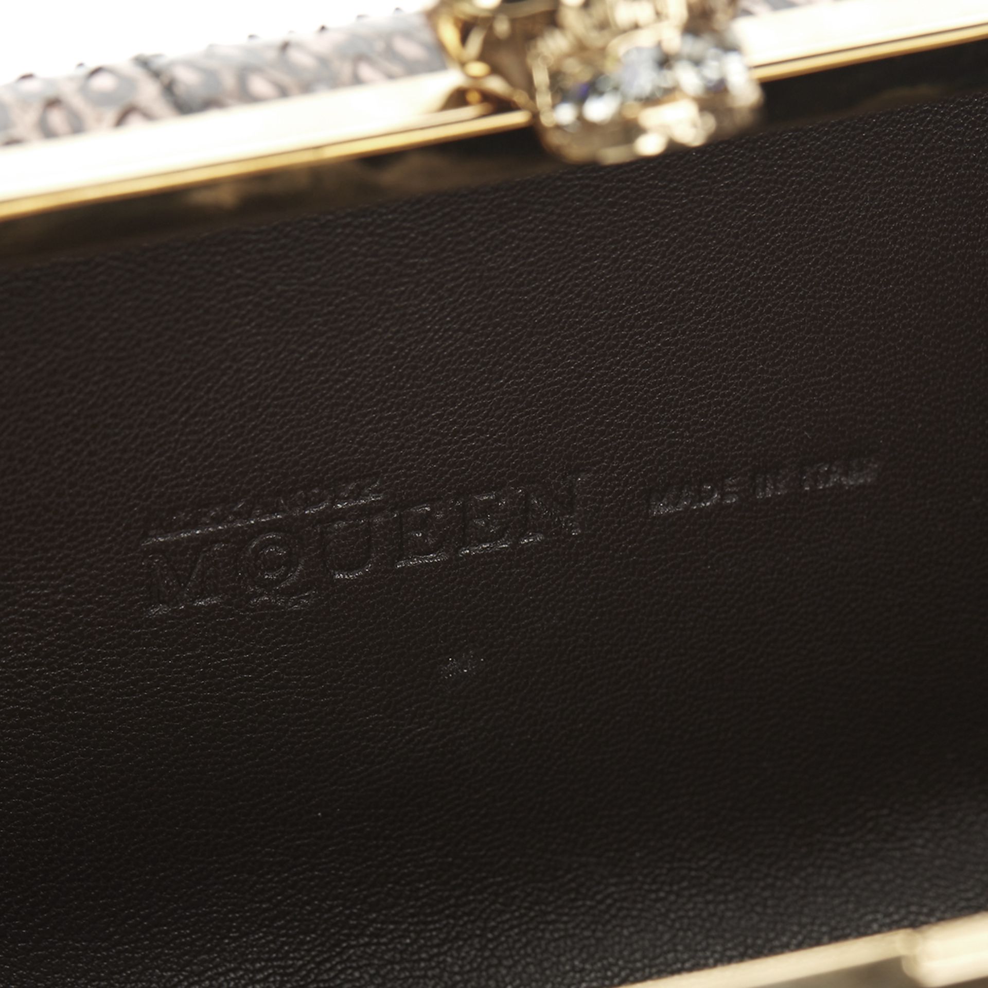 ALEXANDER MCQUEEN Skull Box Clutch - Image 9 of 11