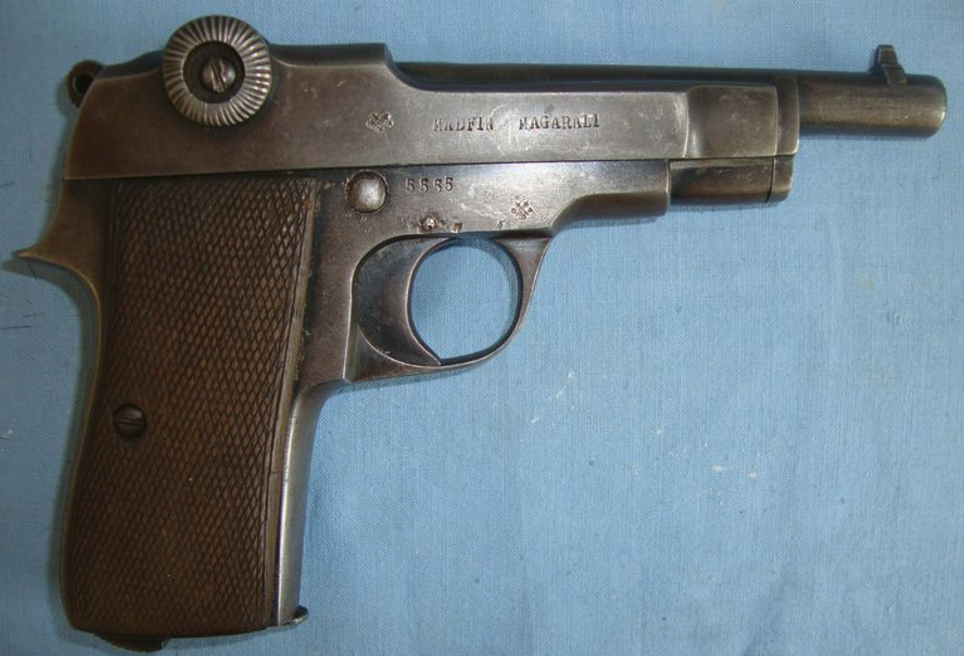 1932 North West Frontier/ Afghanistan Pathan Native Made P.B Fraita 7.65mm Semi Automatic Pistol - Image 3 of 3