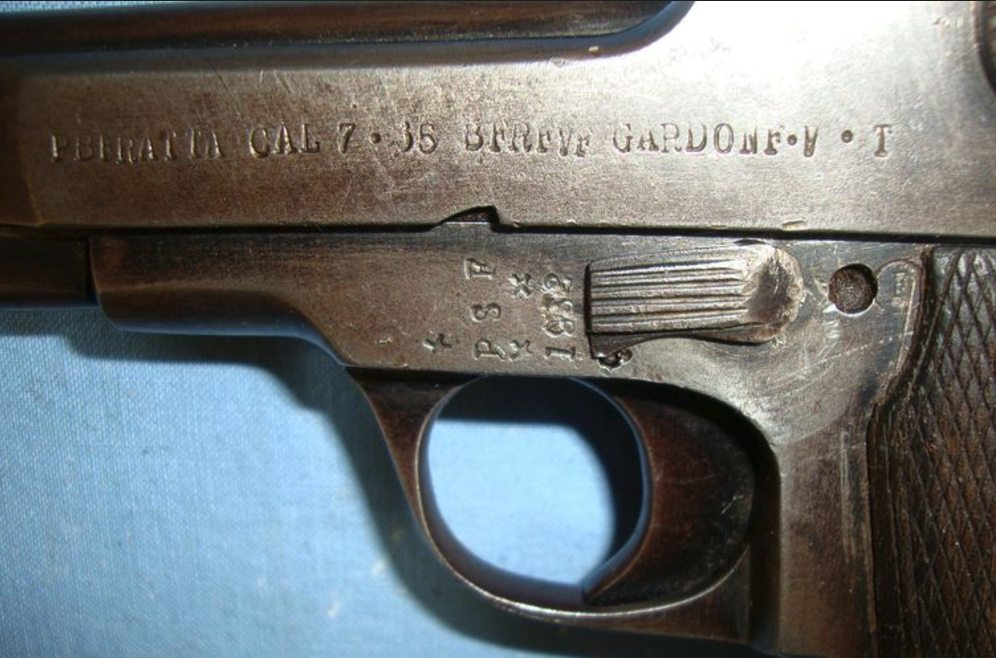 1932 North West Frontier/ Afghanistan Pathan Native Made P.B Fraita 7.65mm Semi Automatic Pistol - Image 2 of 3