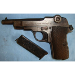 1932 North West Frontier/ Afghanistan Pathan Native Made P.B Fraita 7.65mm Semi Automatic Pistol