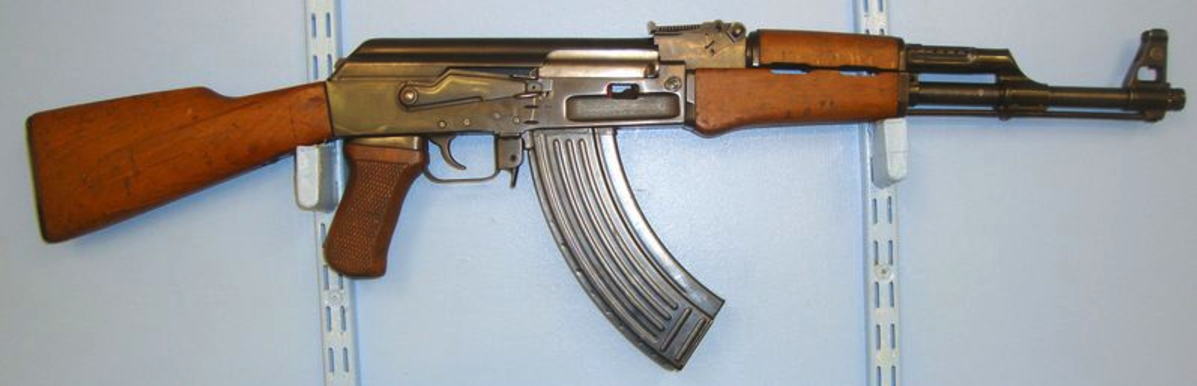 Soviet Kalashnikov AK-47 Assault Rifle Sectioned For Armourer's Instruction Frame Marked 'M083