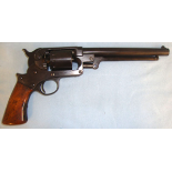 RARE, Large Frame, American Civil War Era Starr Arms Co New York 1856 Patent .44 Calibre Revolver