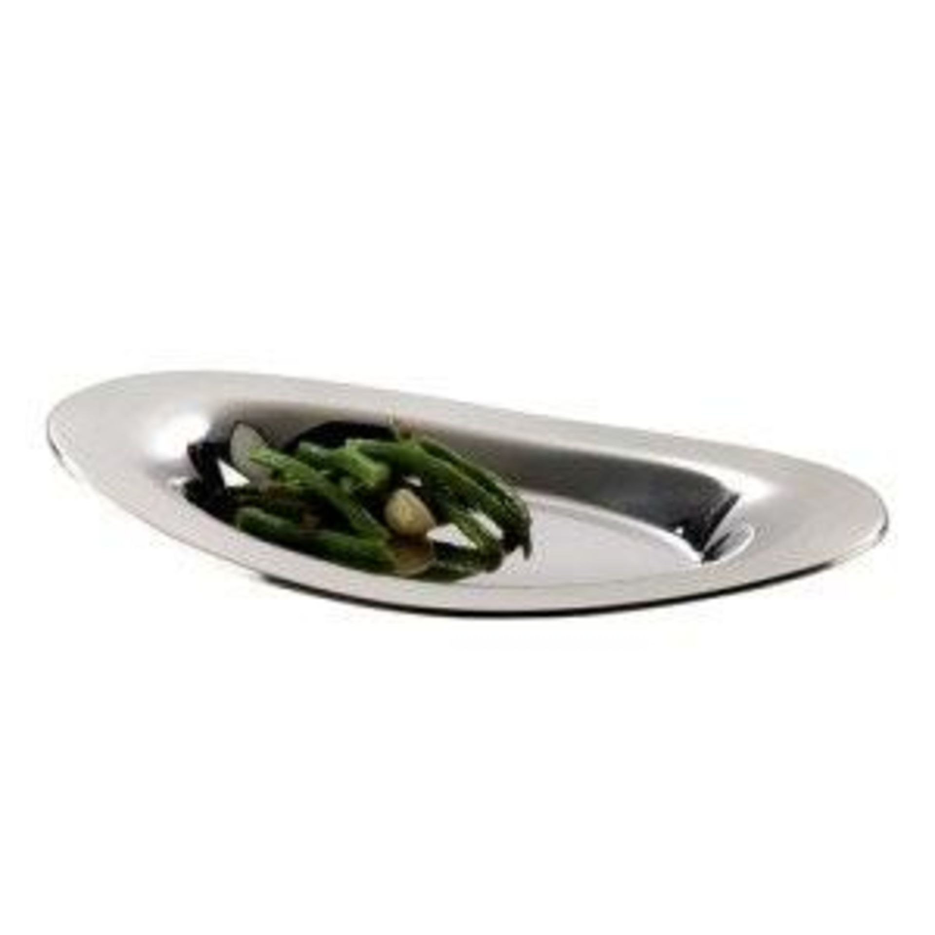 Stainless Steel Small Oval Platter