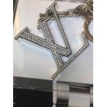 Louis Vuitton stainless steel keyring