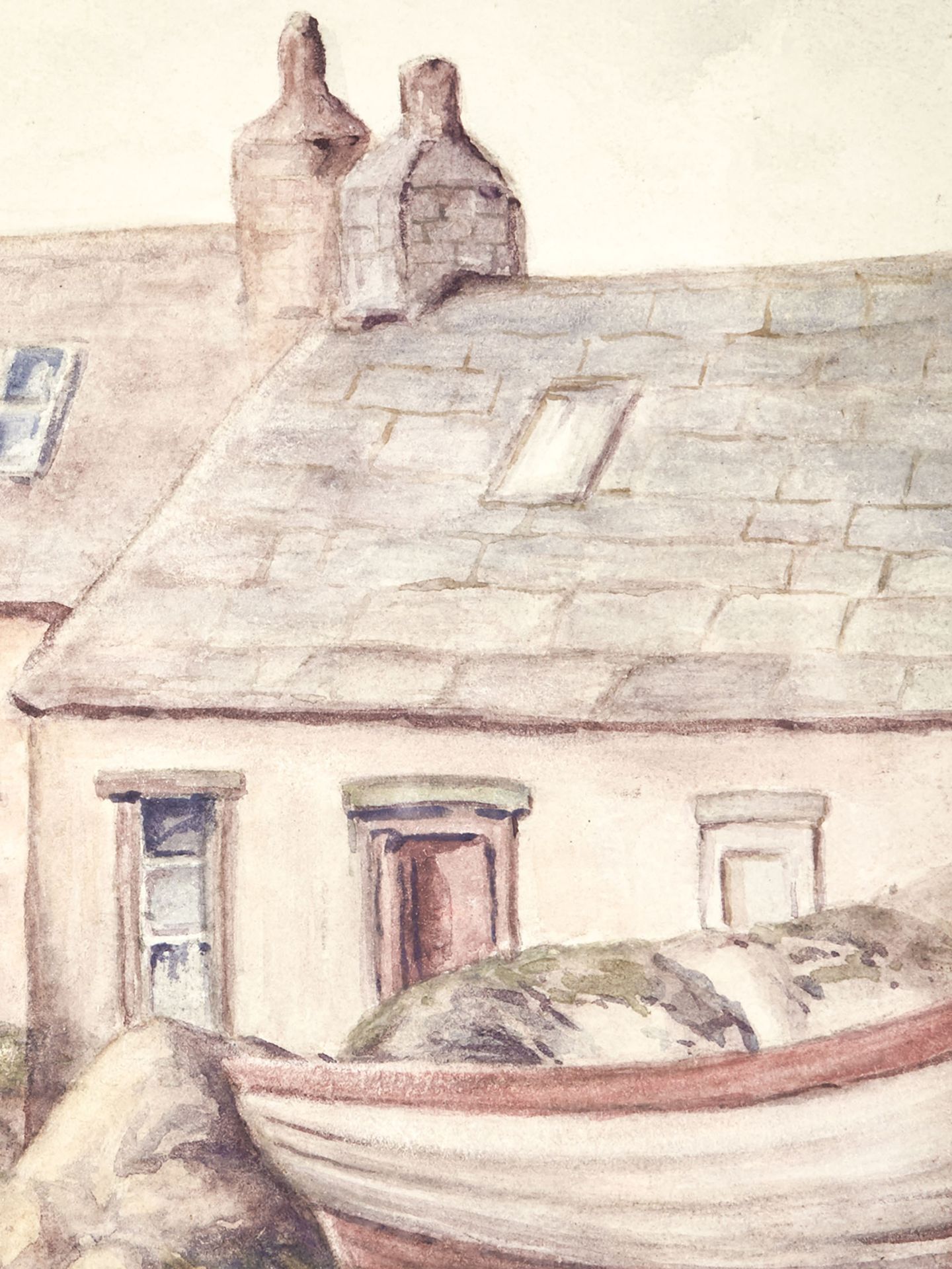 Irish Landscape' Watercolour, Manner Of W. Conor, 20Th C. - Image 3 of 5