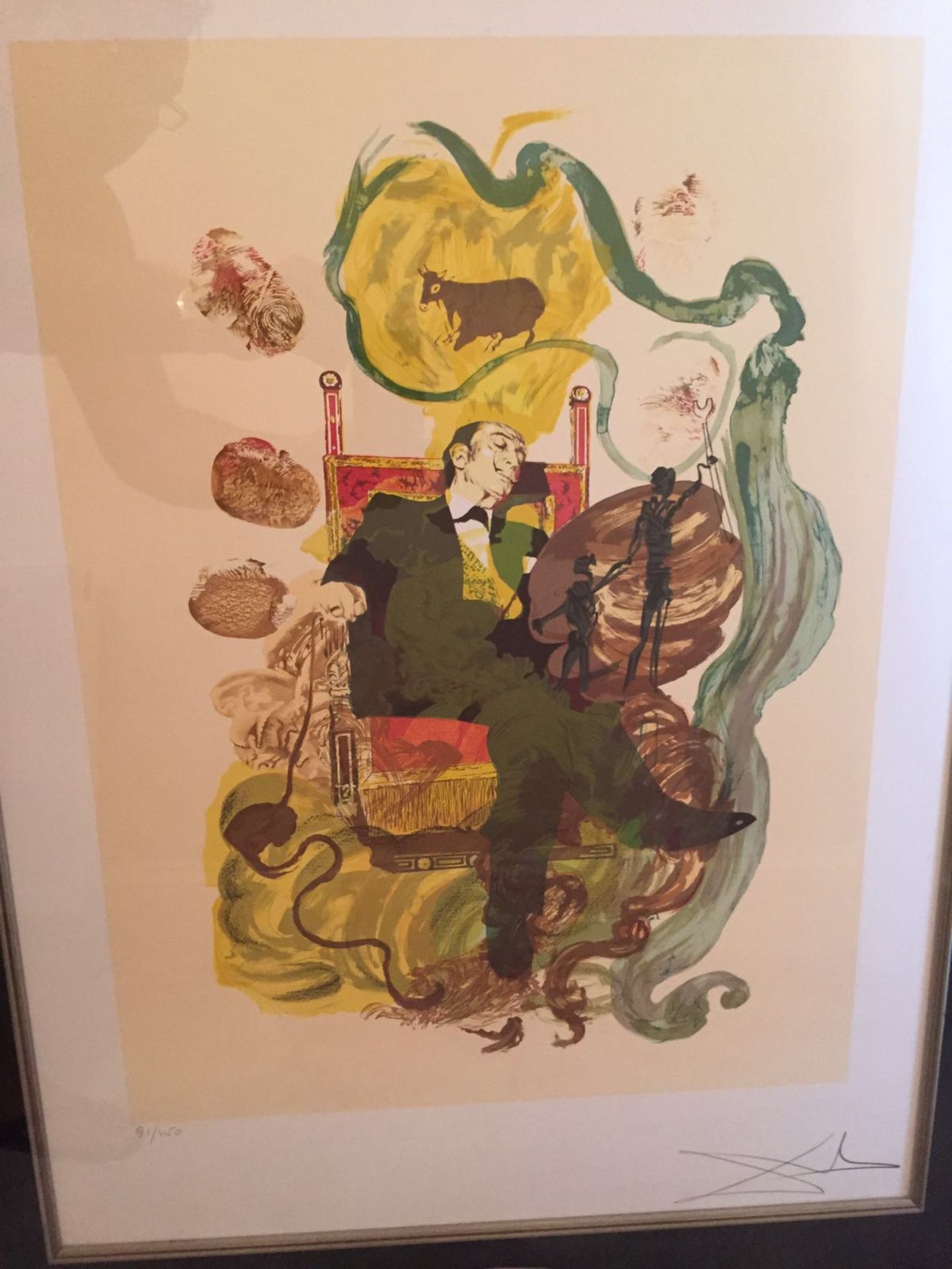 Dali Dreams by Salvador Dali (original signed Lithograph print) 91 of 250