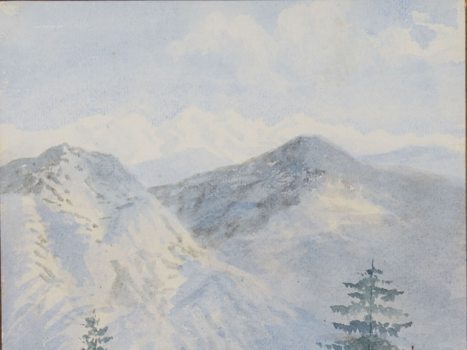 E. GREGORY, WATERCOLOUR LANDSCAPE 19/20TH C. - Image 3 of 6