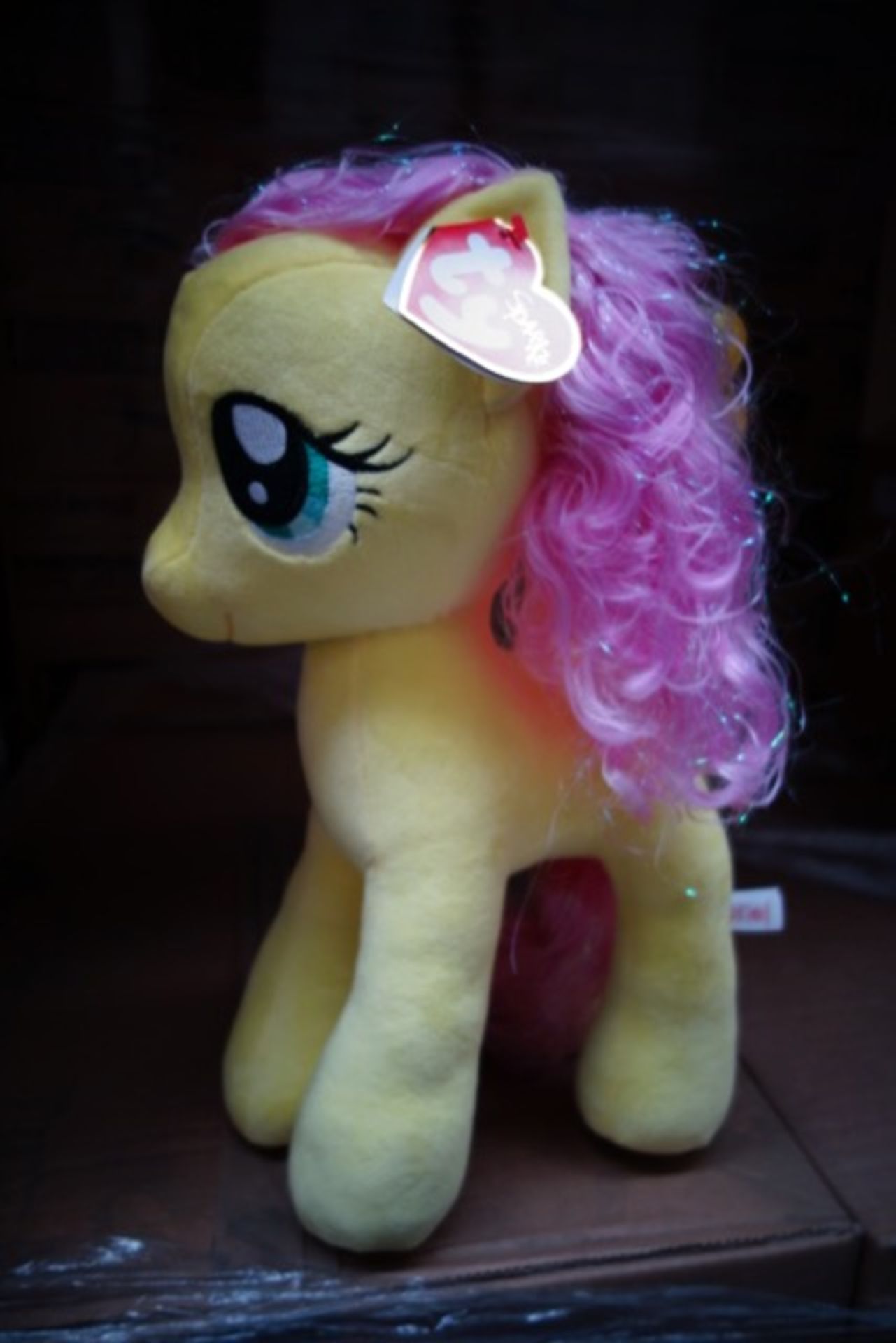 PALLET CONTAINING 60 x TY My Little Pony Fluttershy 16 Inch Large Plush. Brand new. RRP £29.99 EACH, - Image 2 of 3