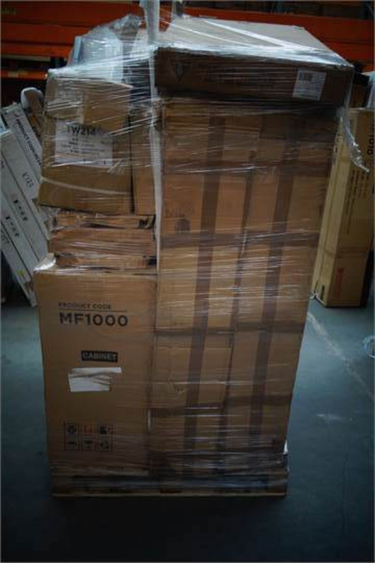 (B6) PALLET TO CONTAIN 20 x ITEMS OF VARIOUS BATHROOM STOCK TO INCLUDE: HUDSON REED CABINET, - Image 2 of 3