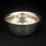 1920s silver bowl by George Unite & Sons. Birmingham hallmarks c1926. 10.5cm diameter. Weight 75g.