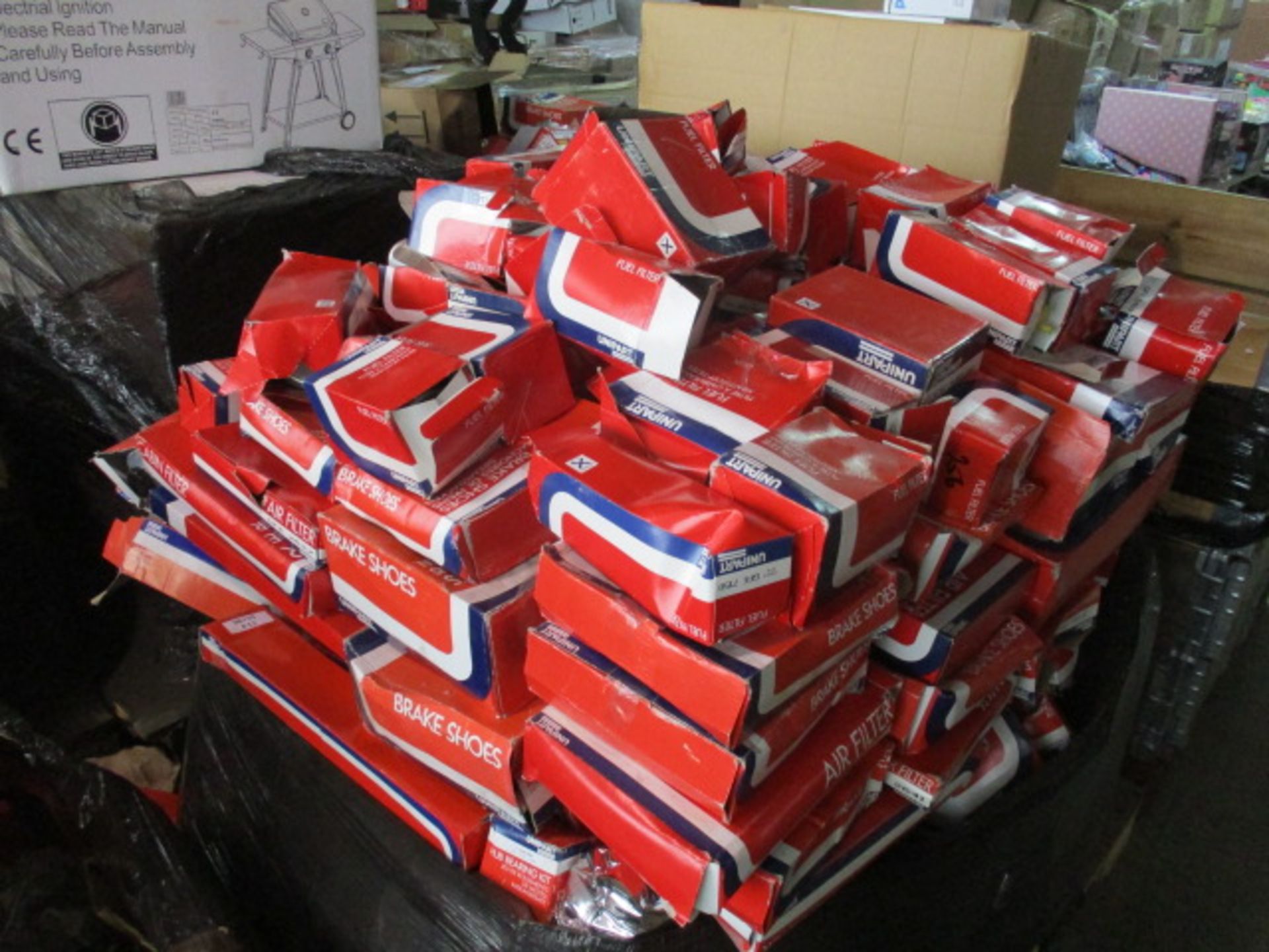 1.,x mixed pallet of Unipart Car parts - will be selected from stock at random - will contain a