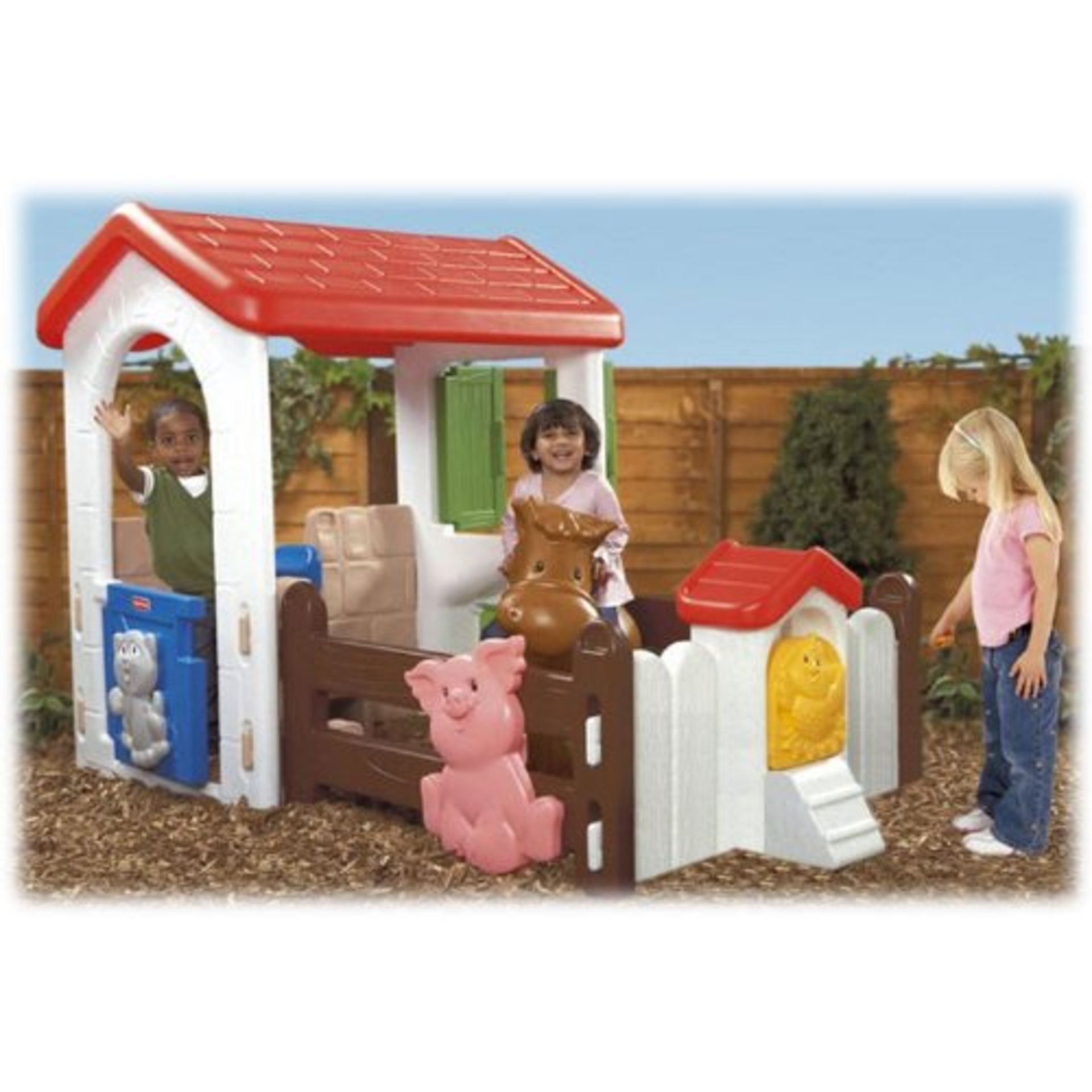 New and boxed rrp £349.99 Fisher Price Extra large outdoor Farm playset comes in 3 cartons - Image 6 of 6