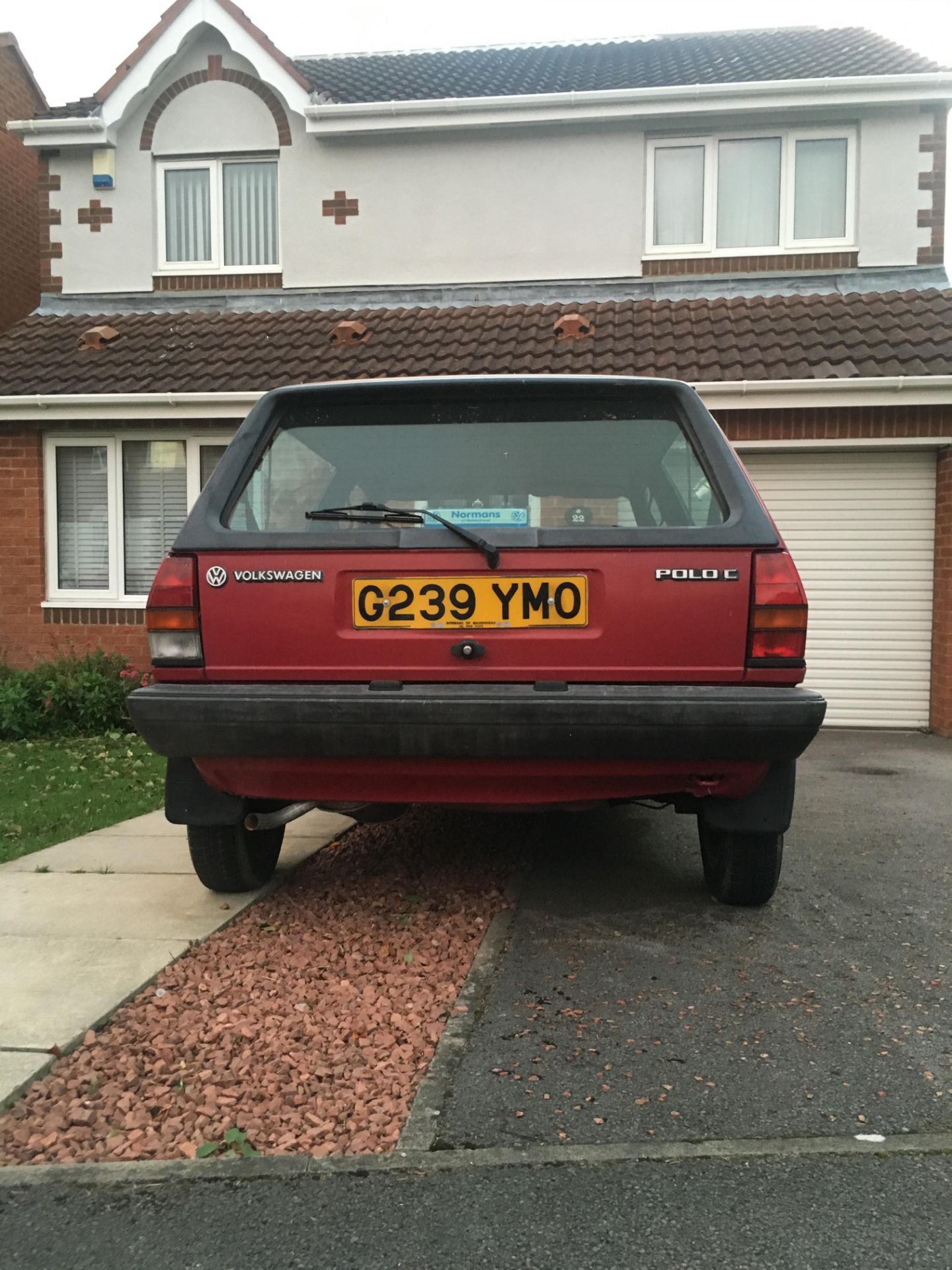 1989 1.0 VW Polo Mk2 Breadvan 81K Miles No Mot  Completely Original From Factory - Image 4 of 15