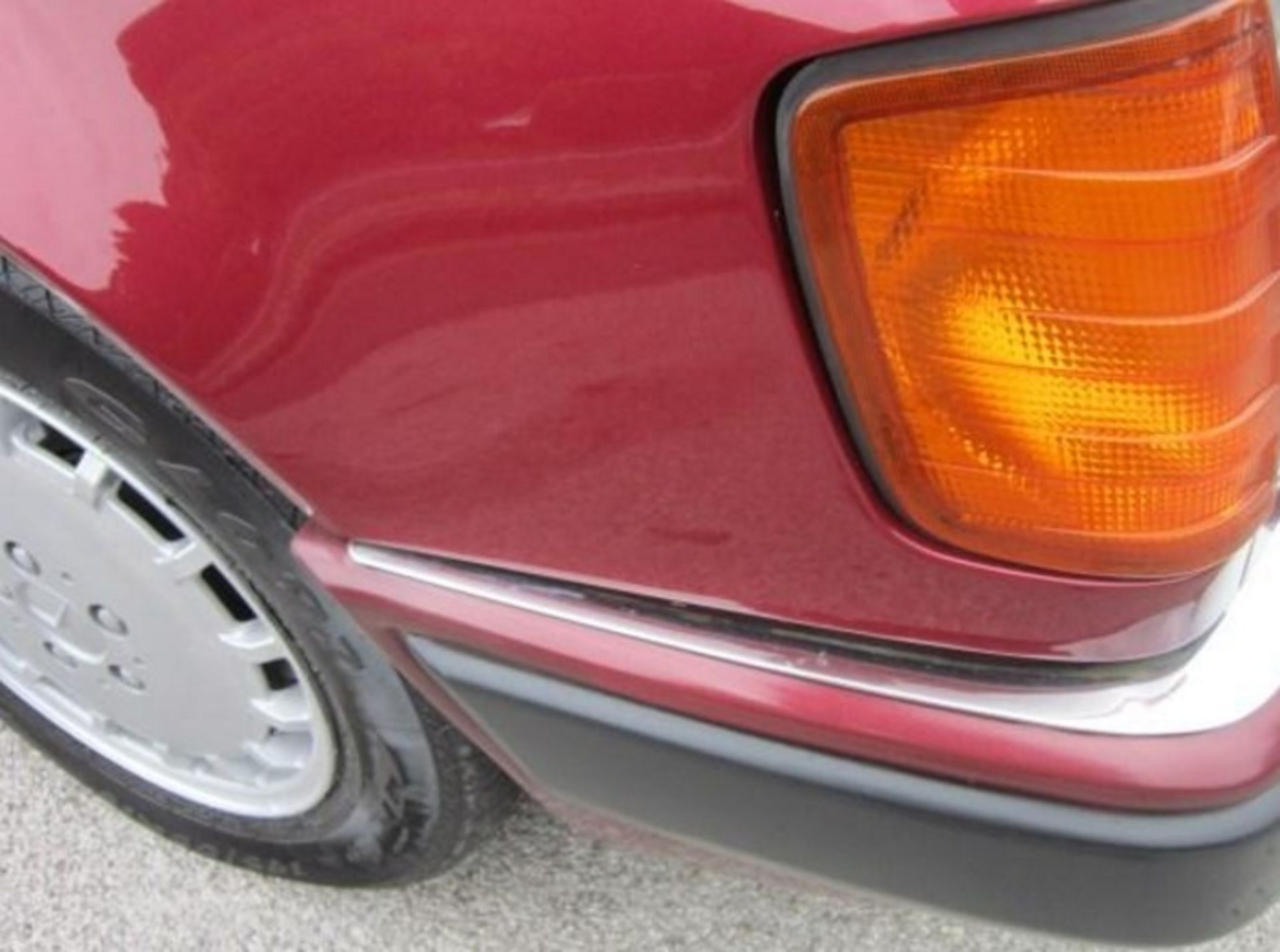 1980 Mercedes-Benz 300 E – 4 Matic (4WD) (Metallic Ruby Red) - Image 7 of 14
