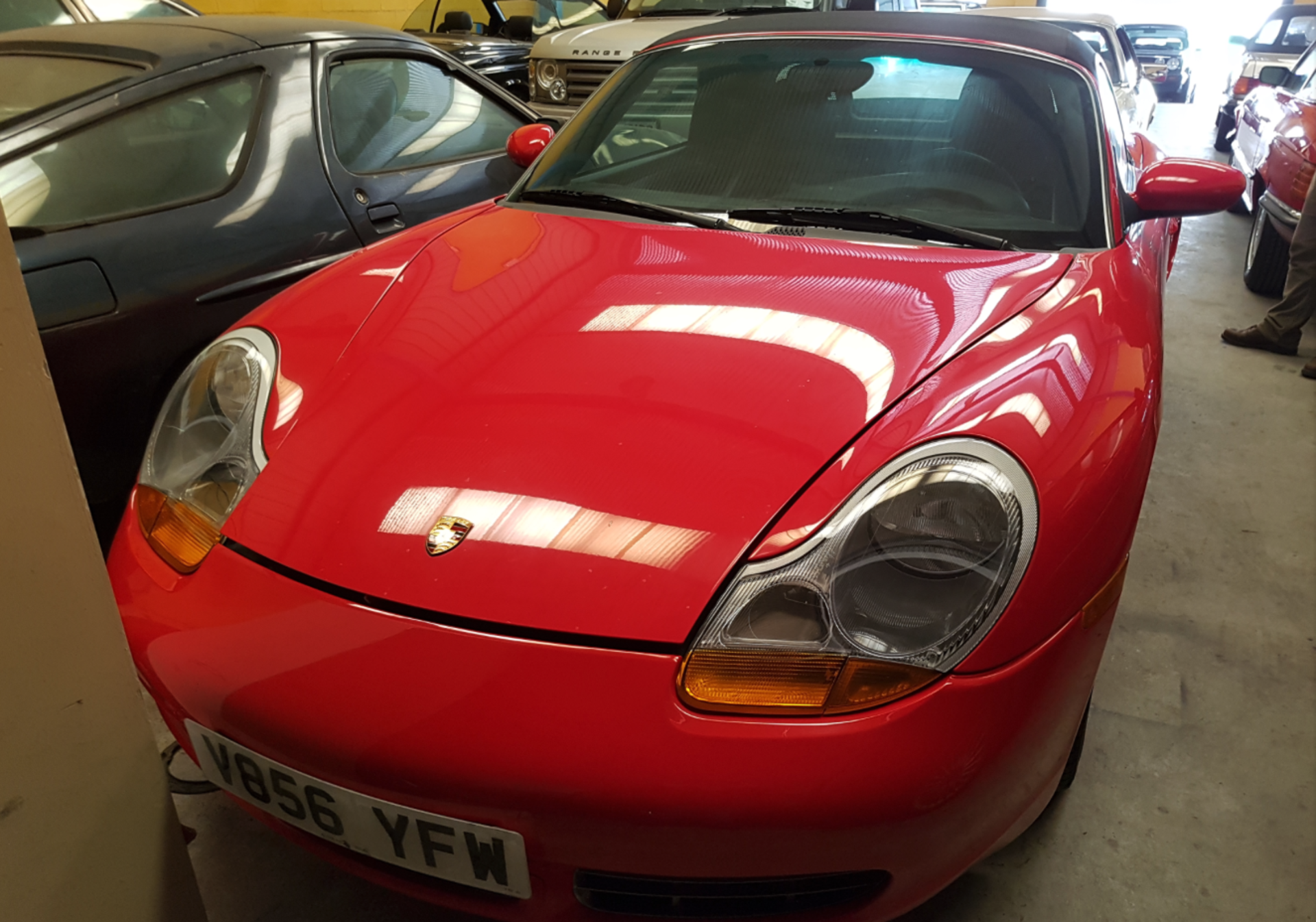 1999 Porsche Boxter (LHD) on UK Plates