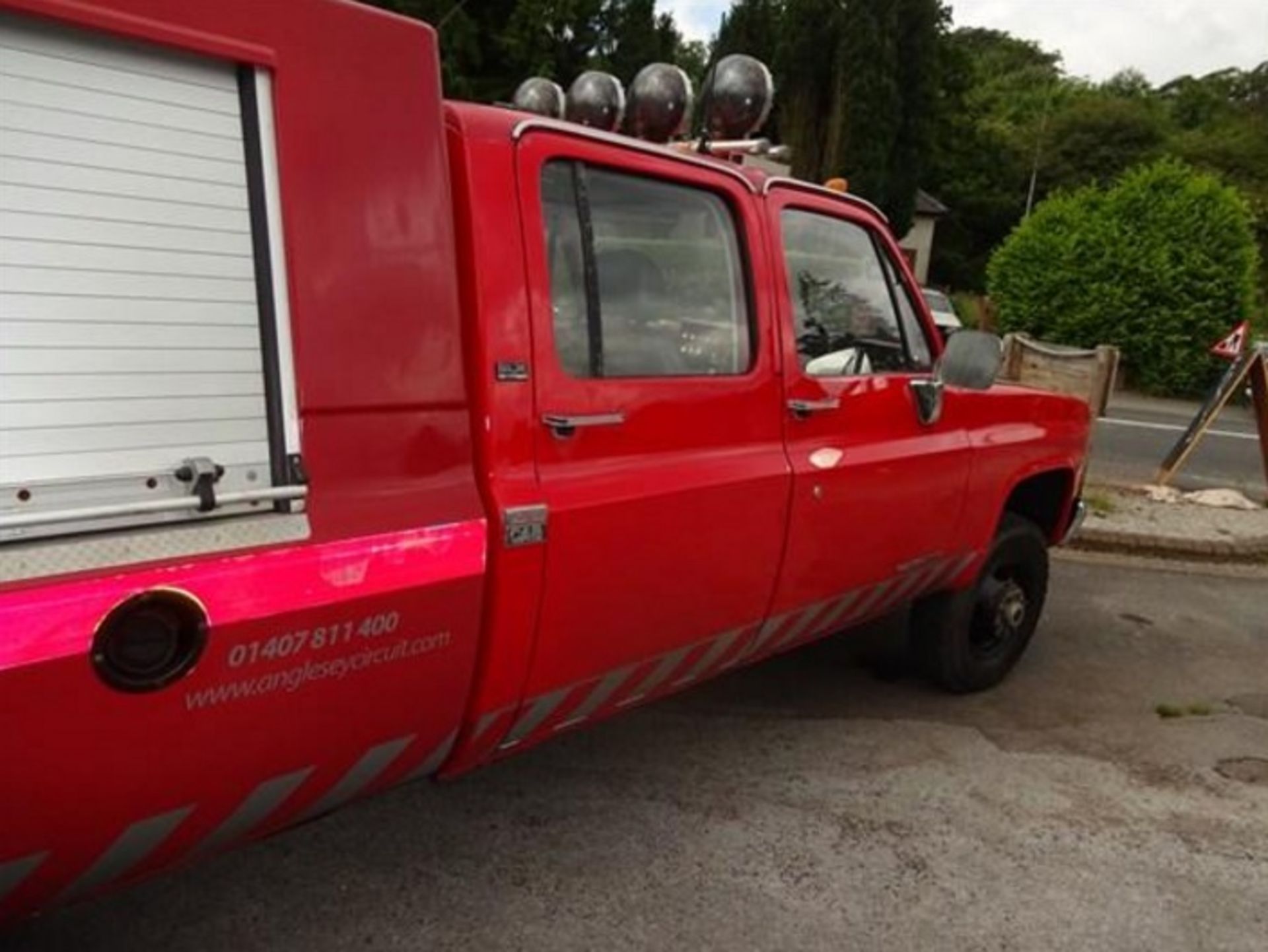 1989 Gmc Chevrolet Fire Truck, 6X6 Diesel 6.2 R.H.D. Auto-Od (Red) - Image 4 of 24