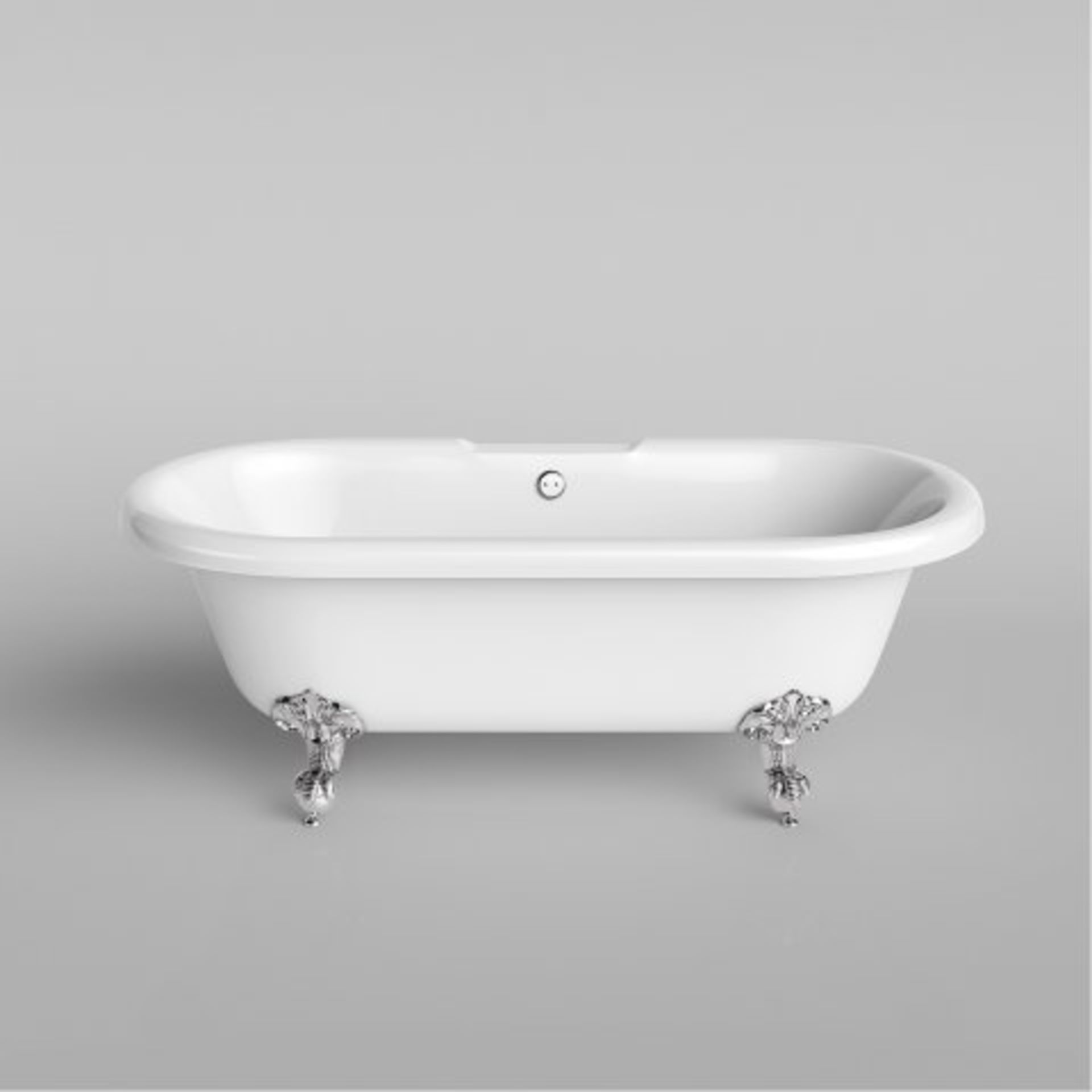 (H4) 1700mm Victoria Traditional Roll Top Bath - Ball Feet - Large. RRP £799.99. This stunning - Image 4 of 4