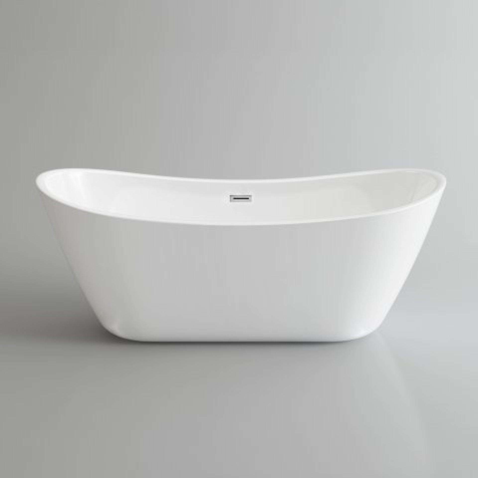 (H8) 1830mmx710mm Caitlyn Freestanding Bath - Large. RRP £1,499. Showcasing contemporary clean lines - Bild 3 aus 4