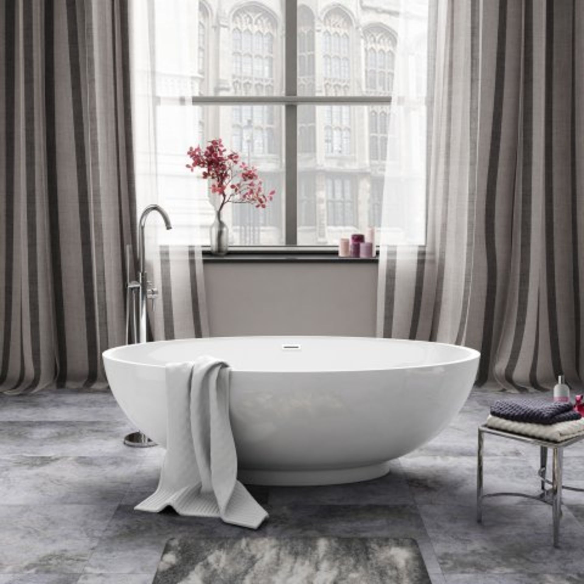 (H3) 1685x800mm Alexandra Freestanding Bath. RRP £1,499. Room To Share If you are looking for a bath - Image 2 of 4