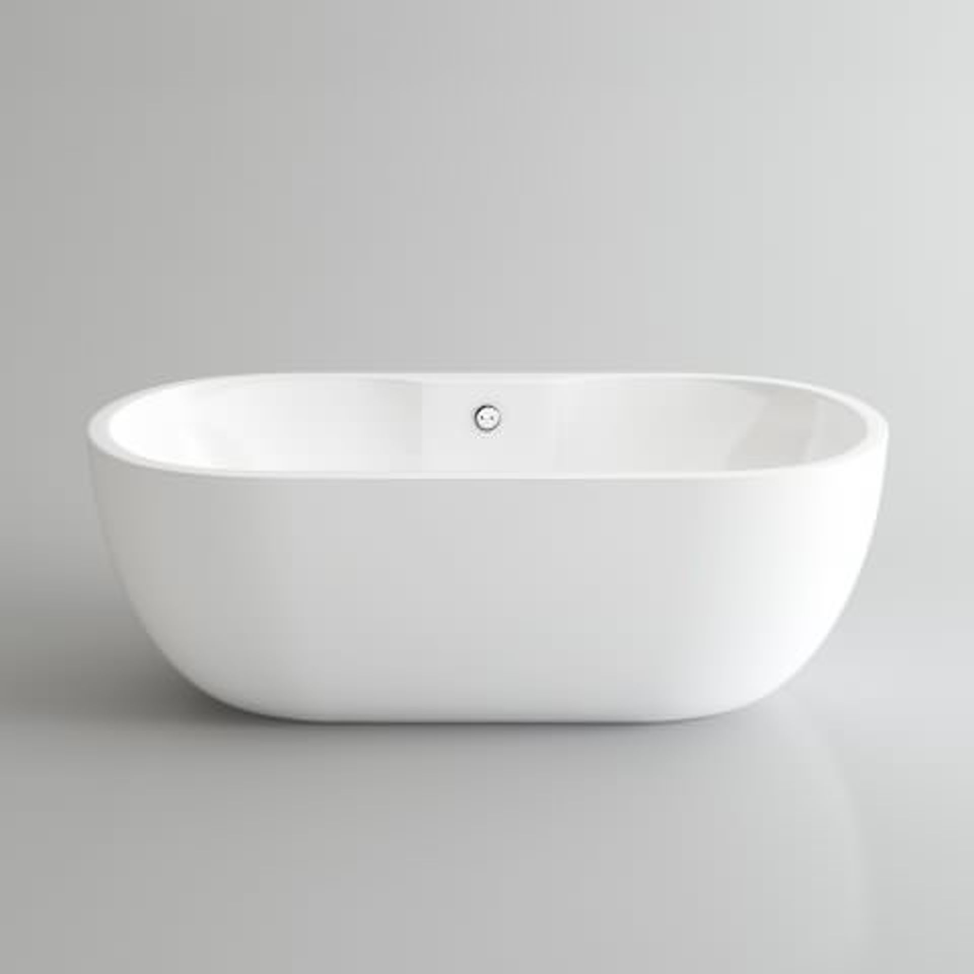(H1) 1655x750mm Melissa Freestanding Bath - Large. RRP £1,499. Room To Share If you are looking - Bild 4 aus 4