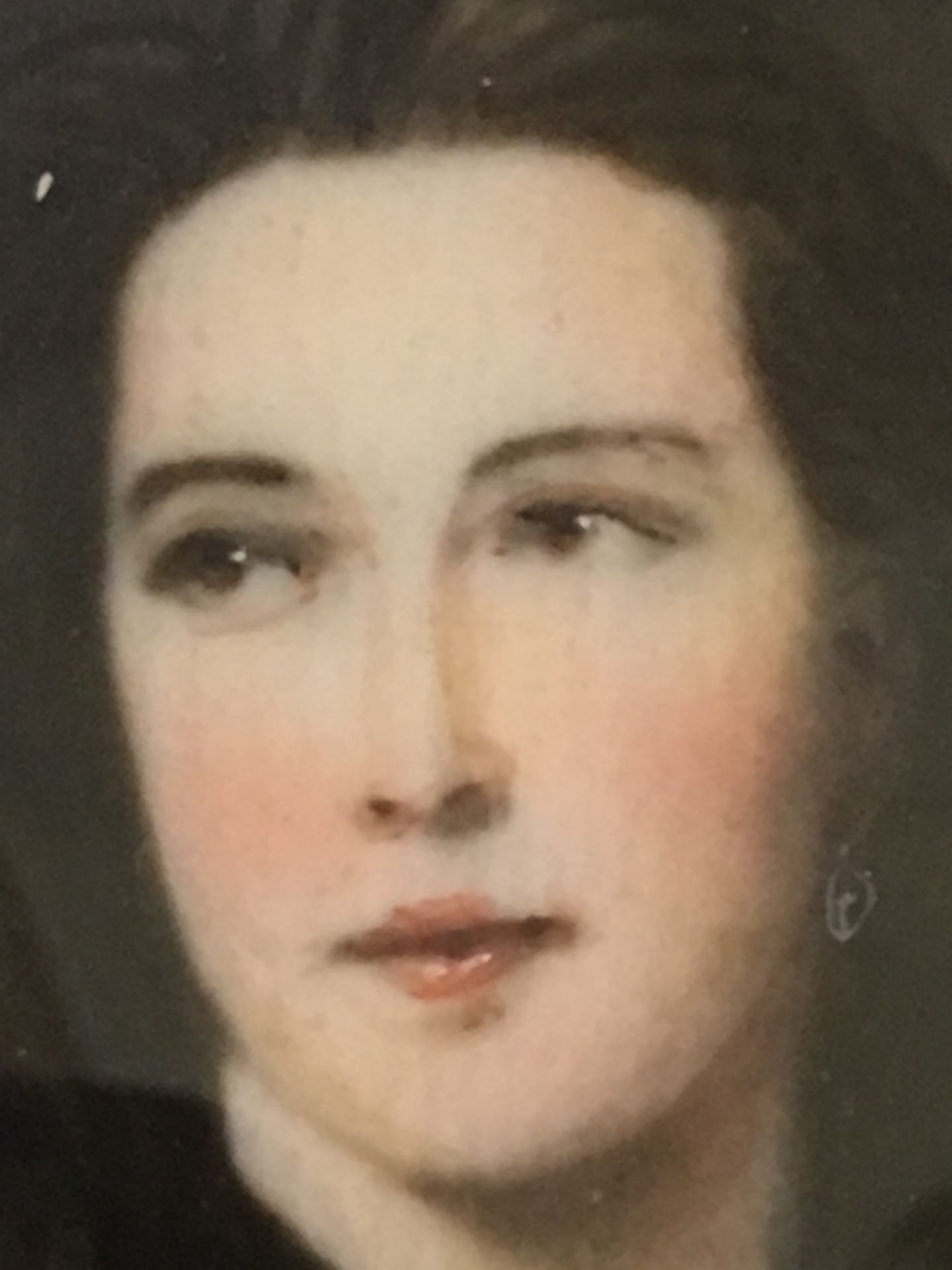 Miniature portrait for Pauline Borghese. - Image 2 of 5