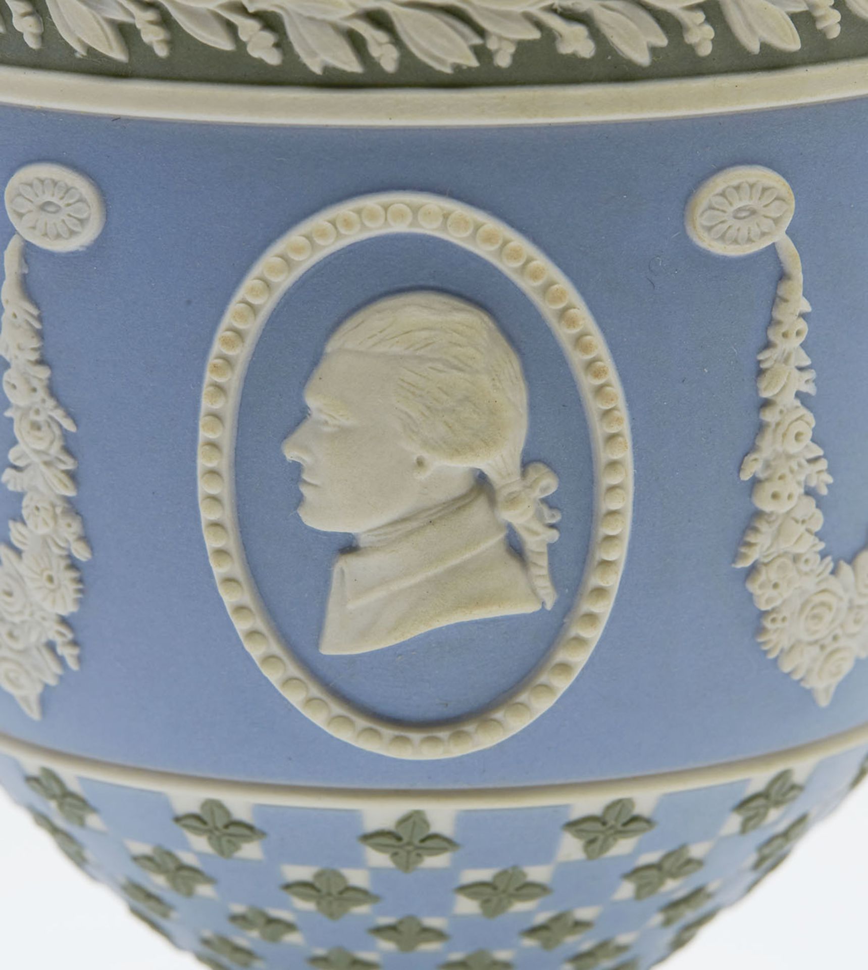 WEDGWOOD LTD EDN AMERICAN INDEPENDENCE DICED GOBLET 1976 - Image 5 of 9