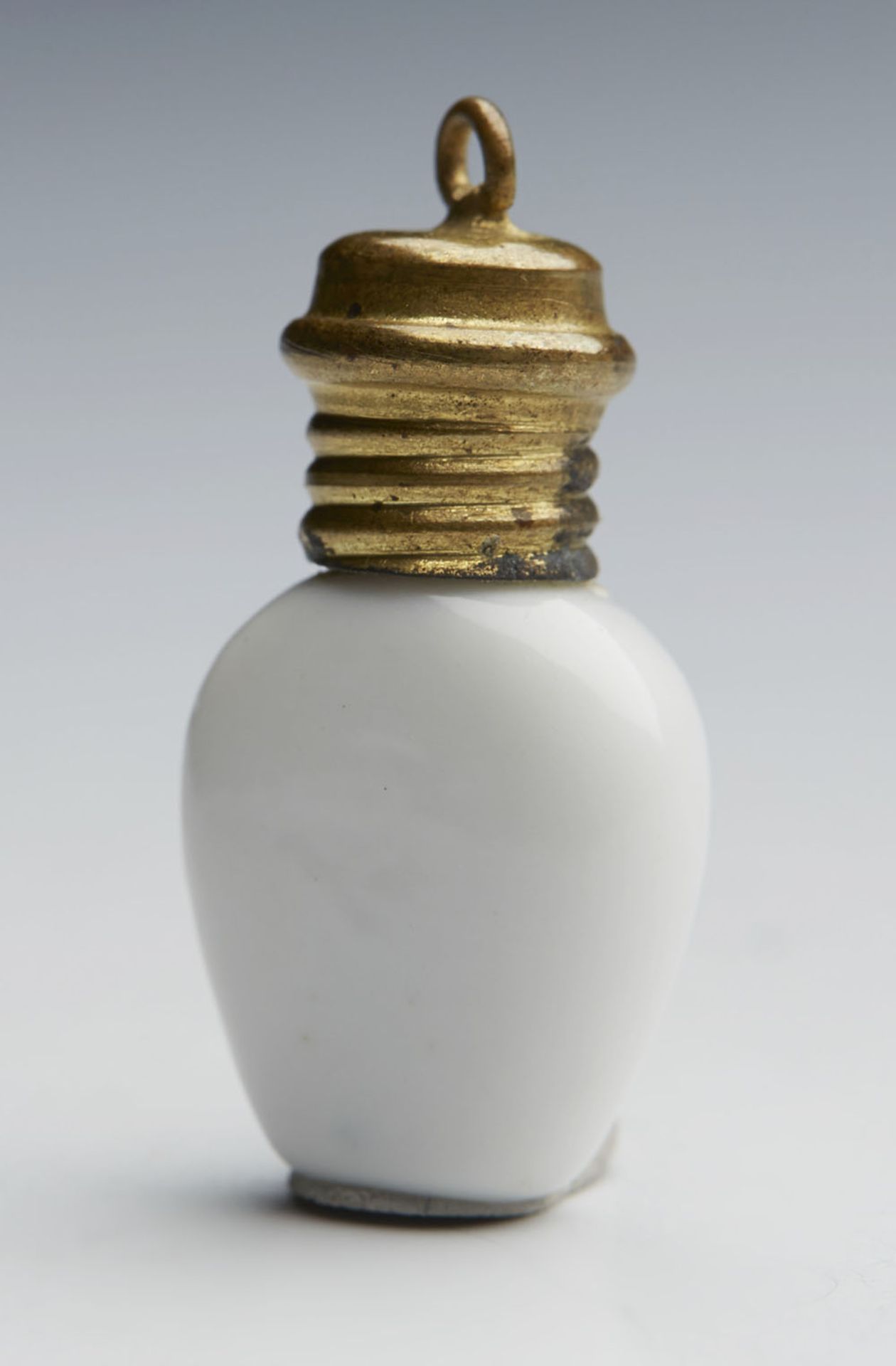 ANTIQUE MINIATURE SCENT BOTTLE WITH SAILING BOAT 19TH C. - Image 8 of 8