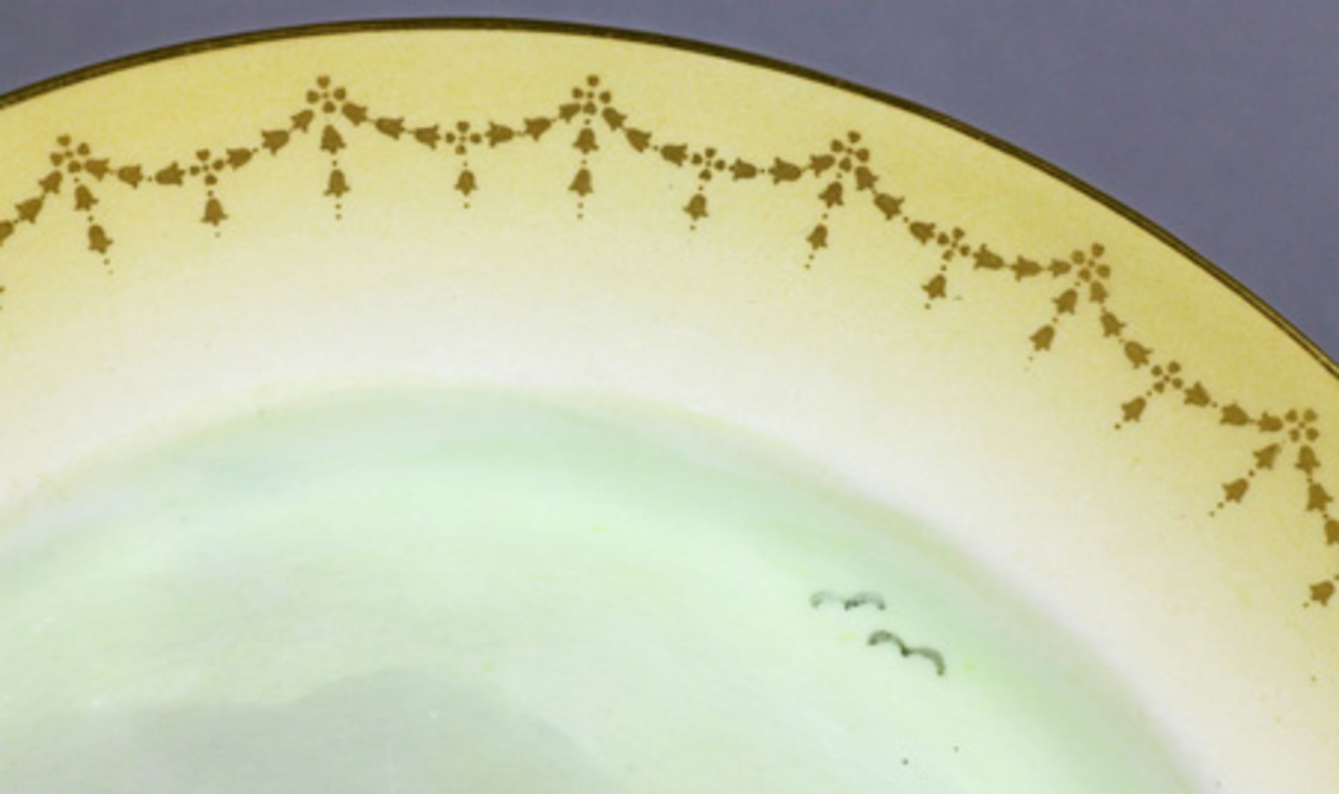 ROYAL DOULTON PAINTED PTARMIGAN PLATE BY JOSEPH HANCOCK FOR TIFFANY C.1910 - Image 3 of 10
